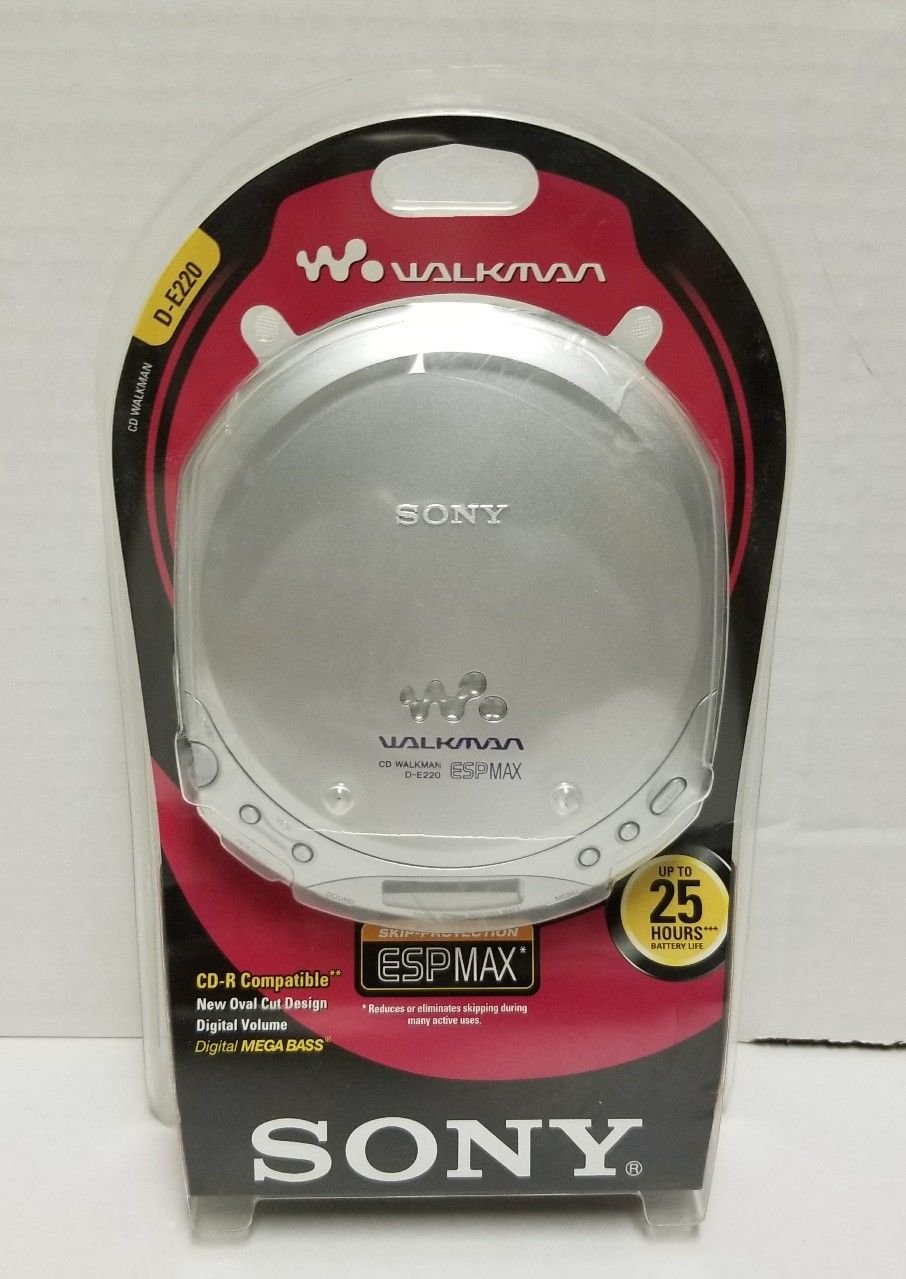 Sony - Brandclub - Sony D-EJ360 PSYC CD Walkman (Red)