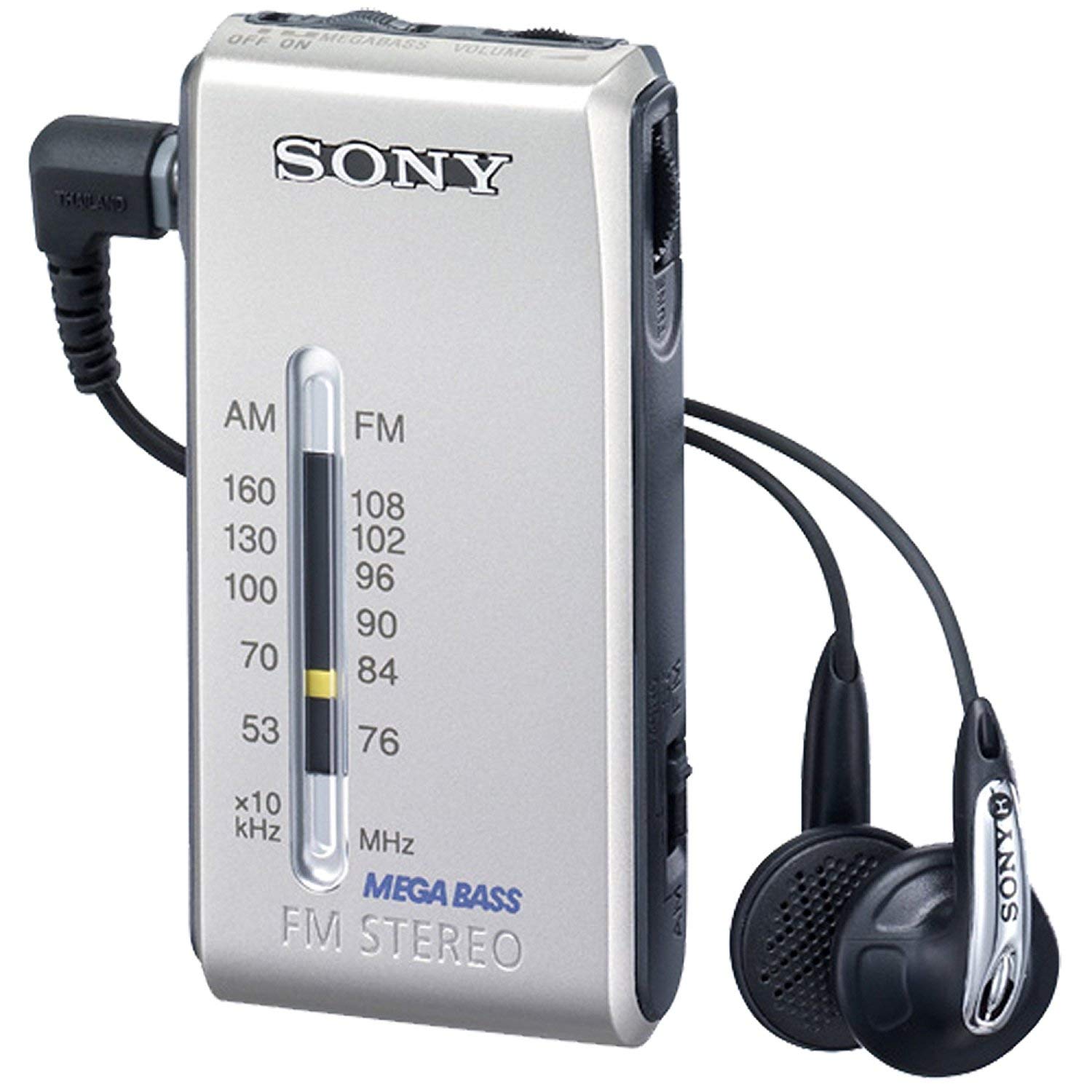 Sony - Brandclub - Sony ICF-P27 Portable Radio with Speaker