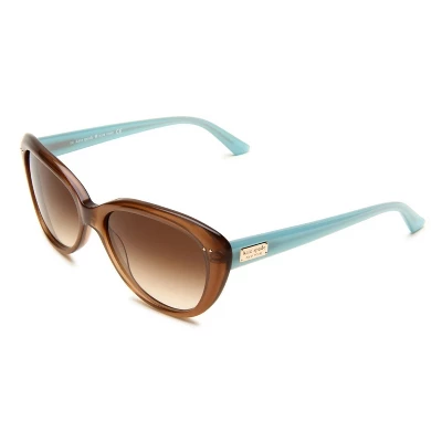 Kate Spade Tan Sunglasses Kate Spade Gradient Sunglasses Genice/S 0RRD WI Pink/Rose  main image 4