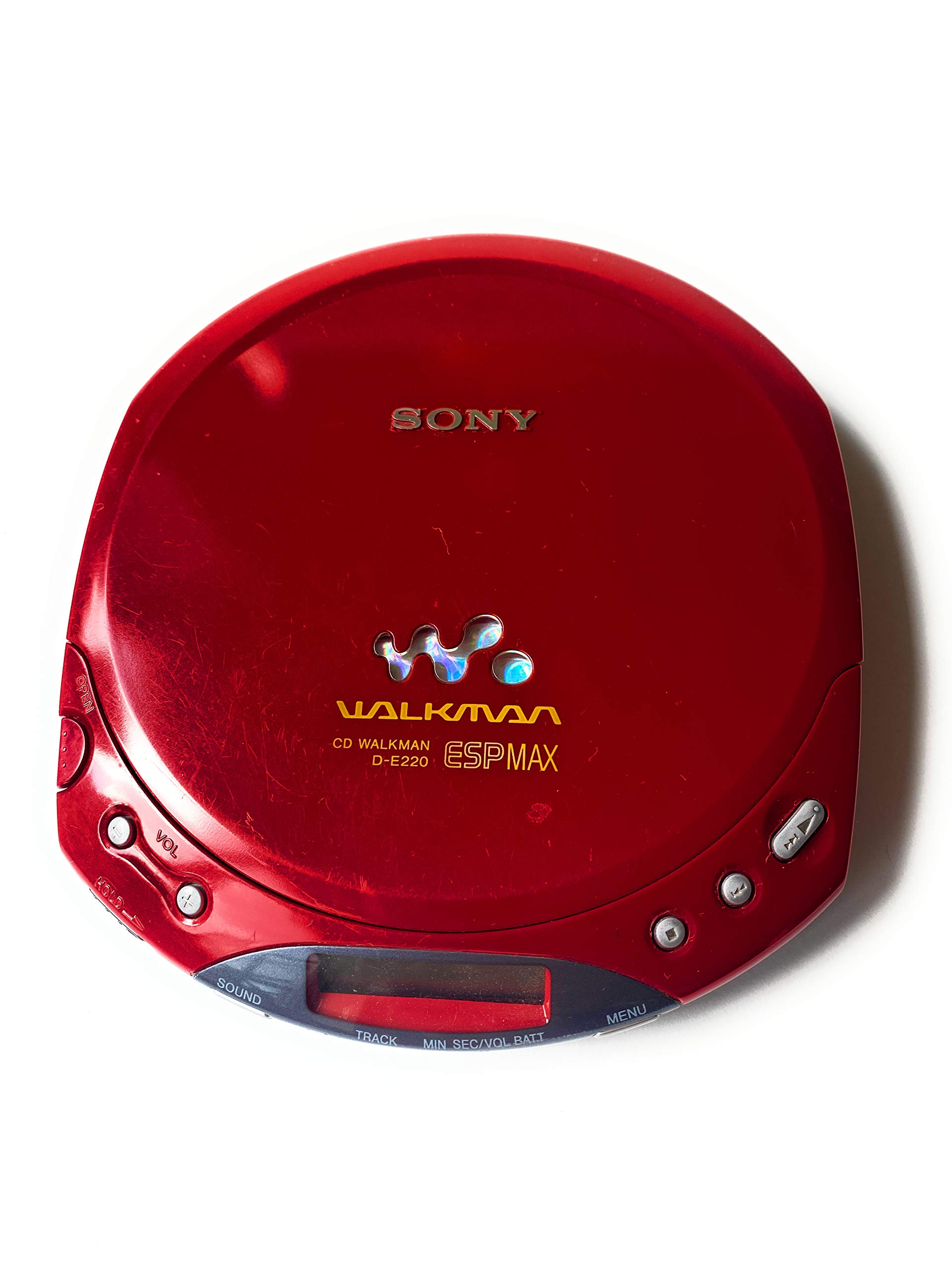 【新品未開封】ソニー SONY CDウォークマン D-EJ360 レッド Sony Psyc Walkman D-EJ360 Red Portable CD Player
