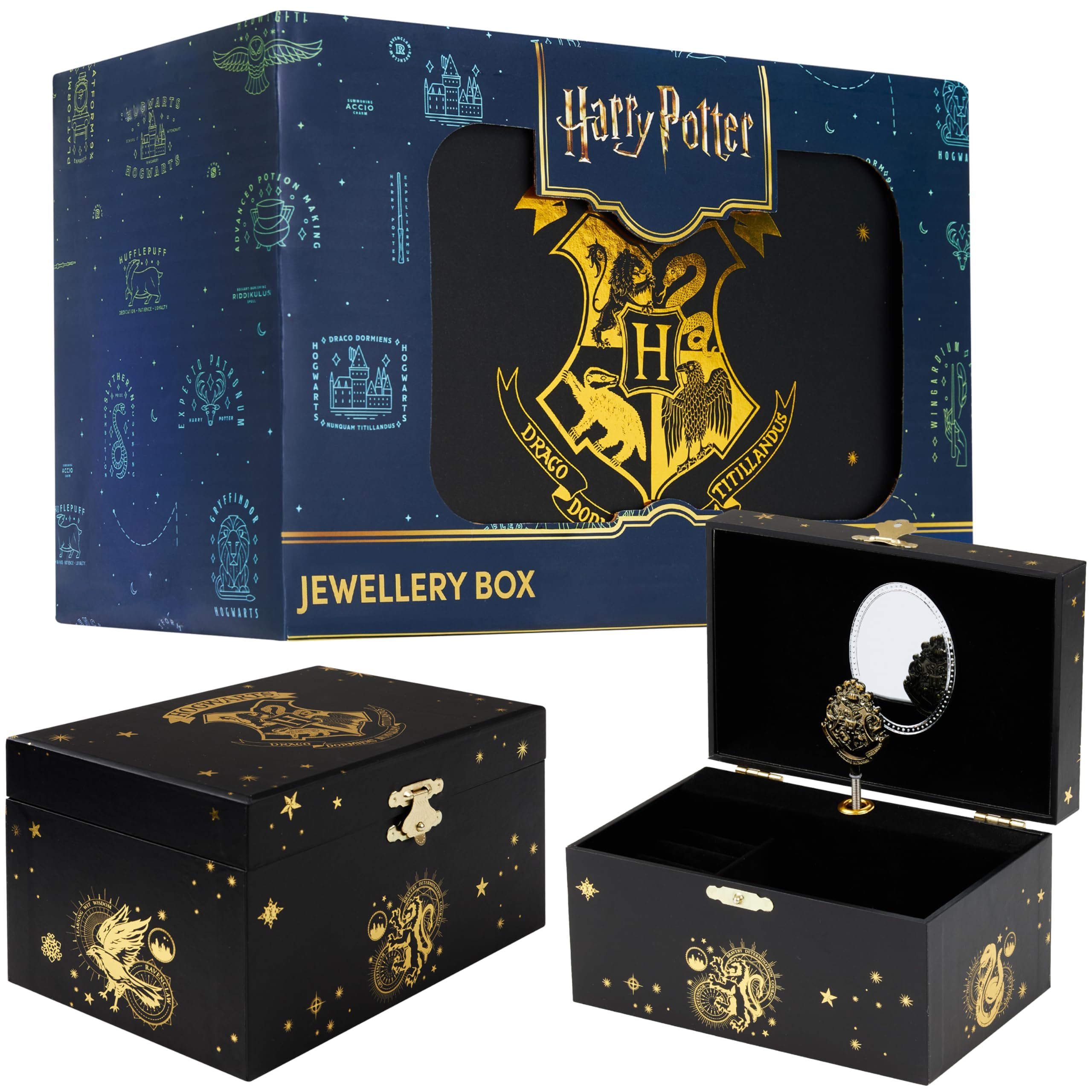 Brandclub - Harry Potter Gifts Musical Jewelry Box for Girls with