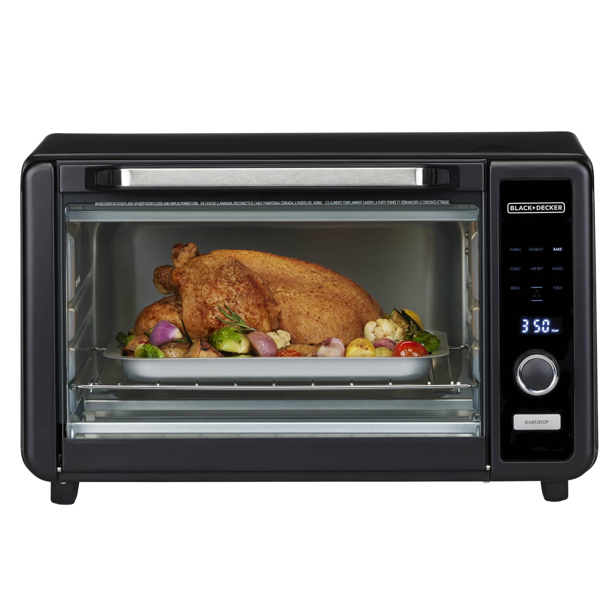 Countertop Convection Toaster Black And Decker Digital Rotisserie