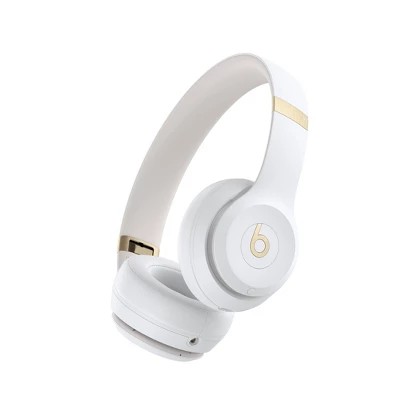 【訳あり】Beats Solo Pro ホワイト Beats Solo Pro Wireless Noise Cancelling Headphones - AT&T
