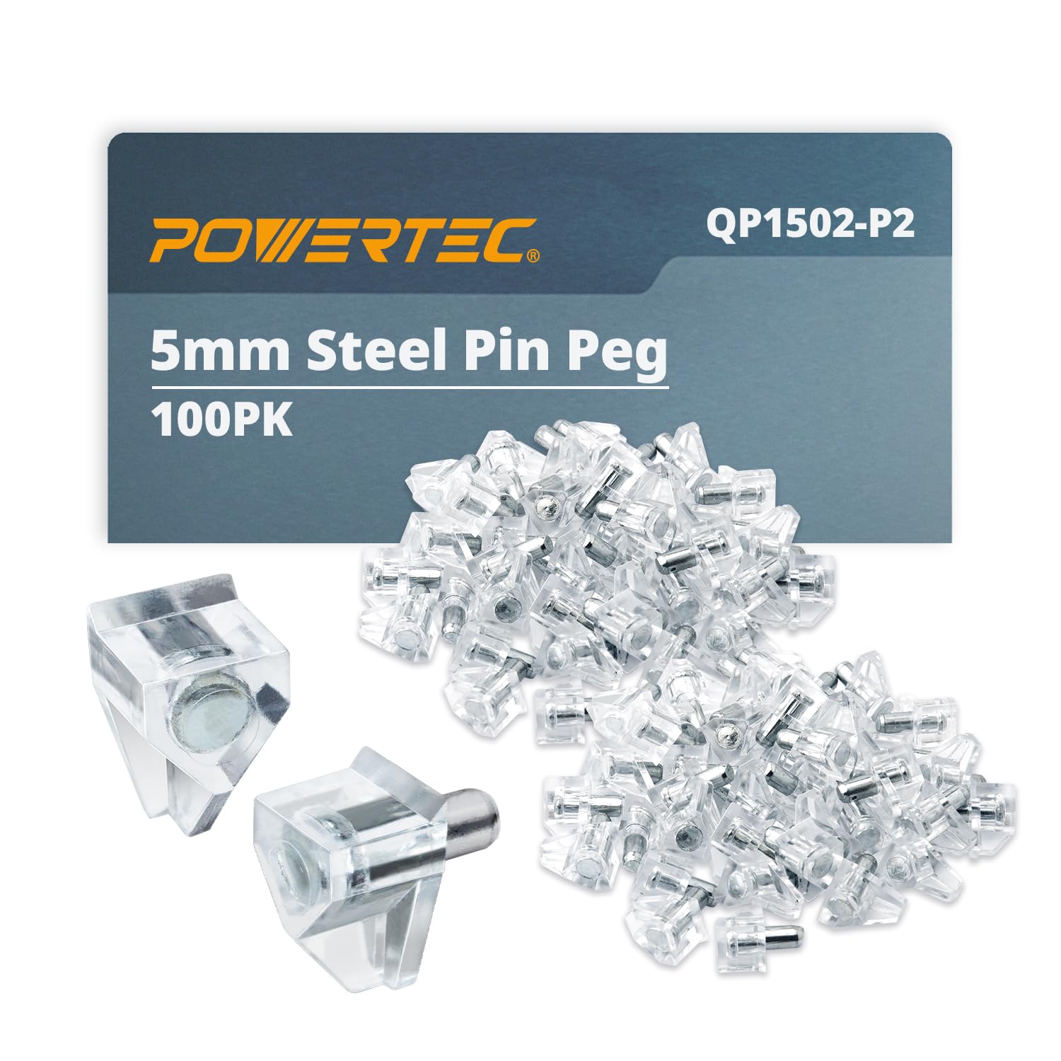100pcs 5mm Nickel Spoon Shaped Cabinet Shelf Support Pin Peg