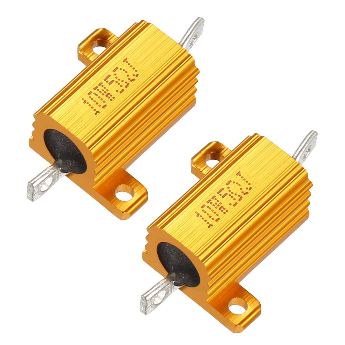 Uxcell 50Pcs 100 Ohm Resistors - 3W 5% Tolerance Carbon Film Resistors For Electronics Projects