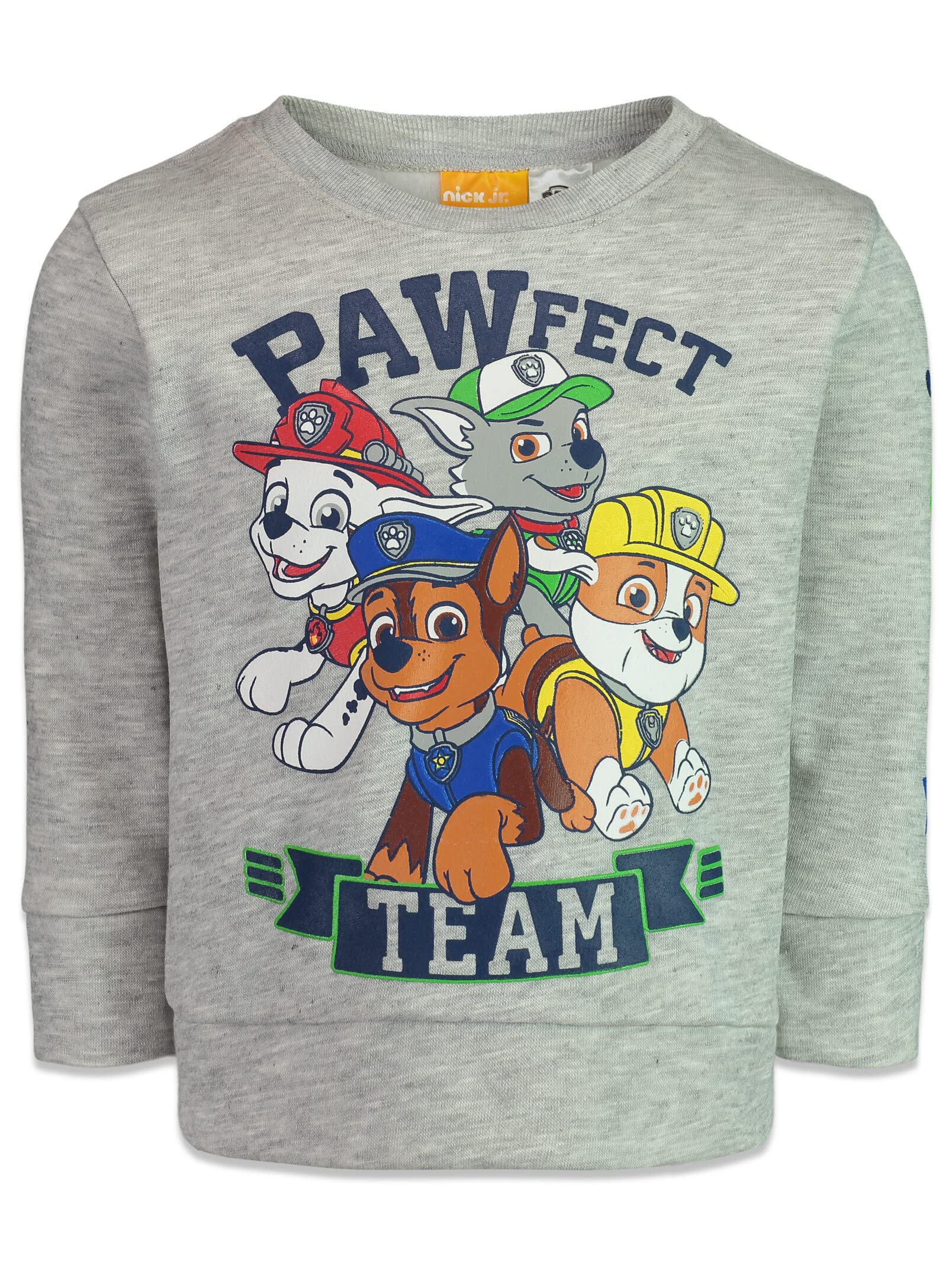 Paw Patrol Boys' Toddler Tee – Marshall, Chase & Rocky ‘Pawfect Holiday’ Graphic Shirt (3T) - View #5