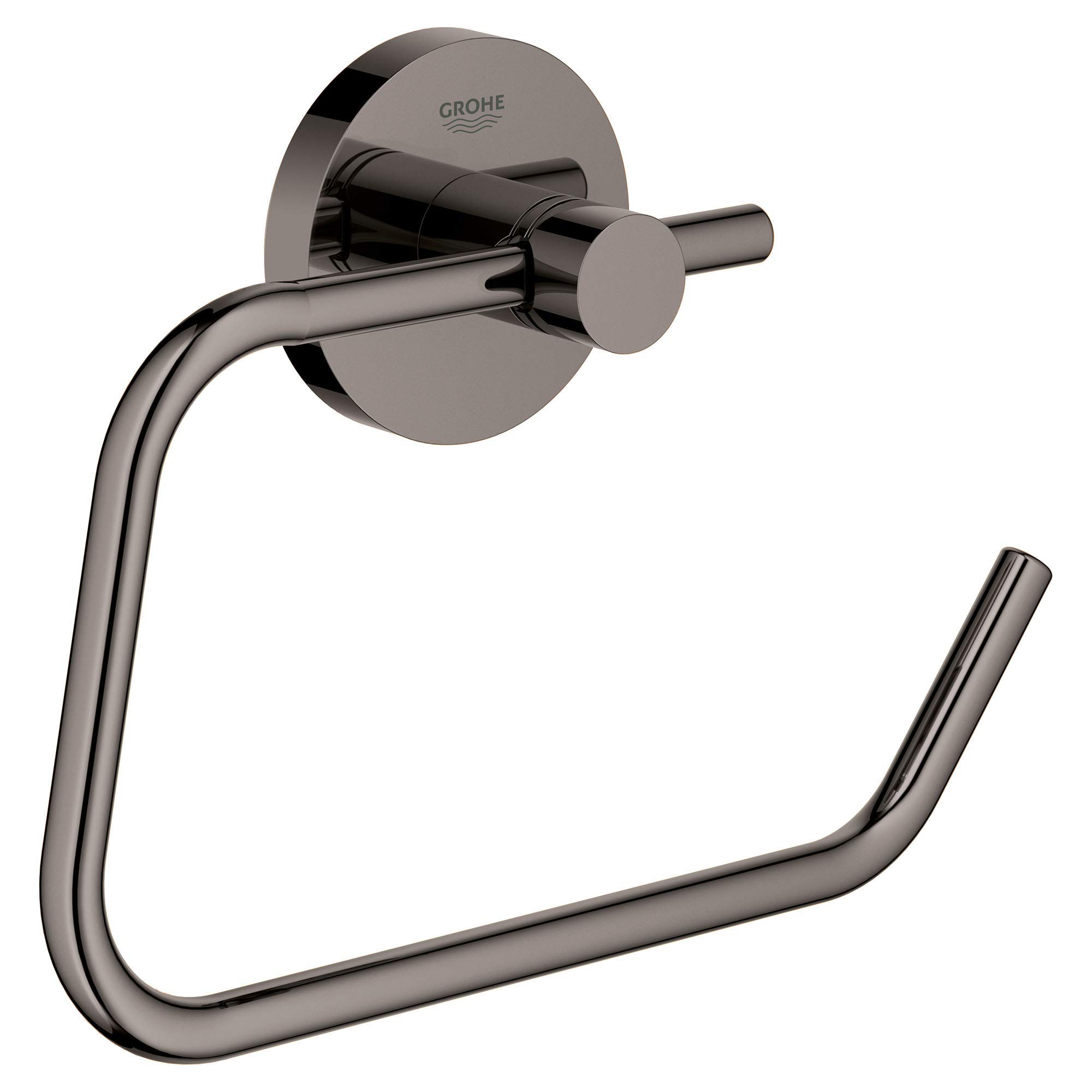 Grohe Essentials Toilet Roll Holder With Cover | 40367001 | Brass | Chrome