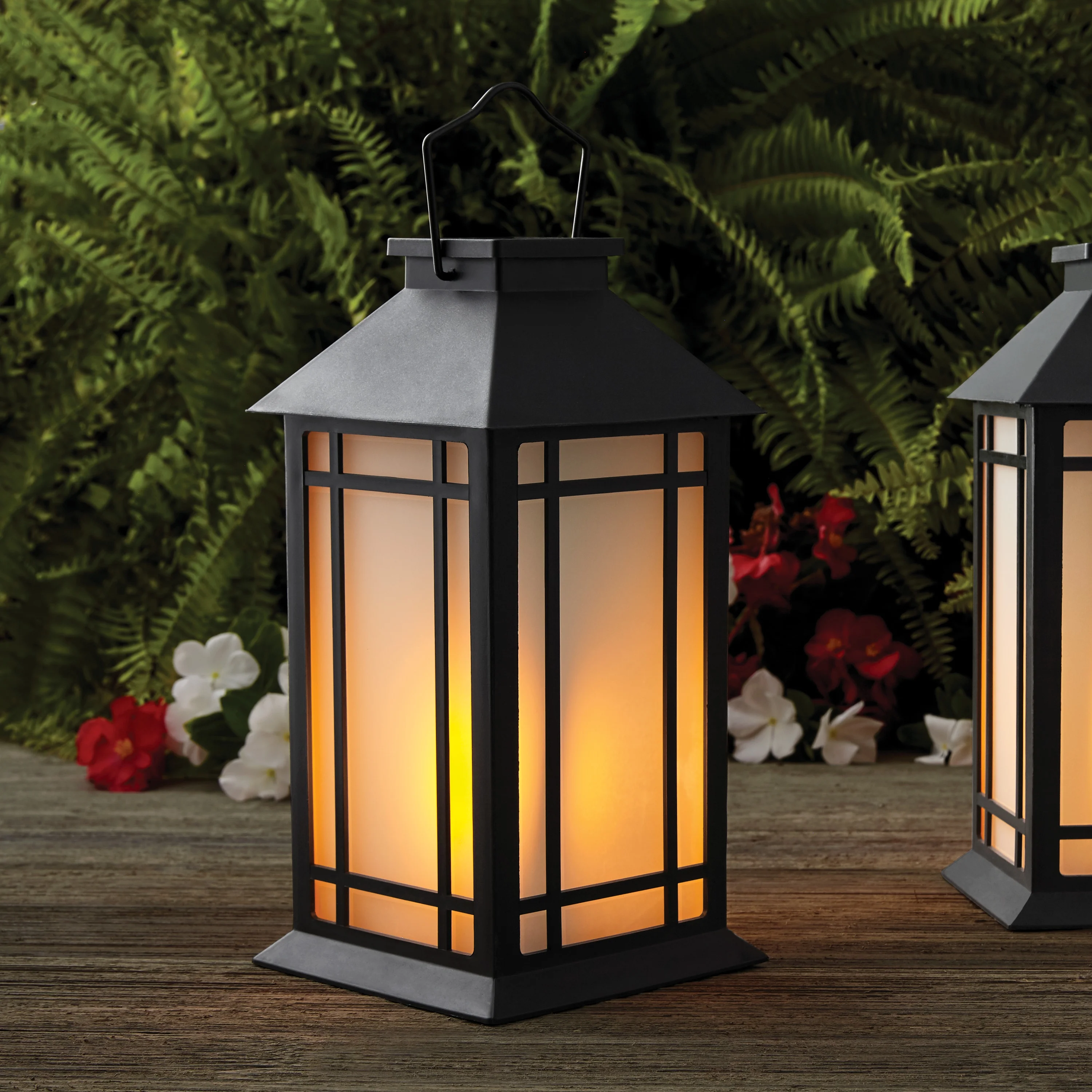 Homemory Solar Lanterns Outdoor Waterproof Hanging With Flickering Flameless Candles, 2 Pack Garden Outdoor Lantern Decorative For Patio Front Porch Backyard Balcony Cabin Outside (bronze - View #6