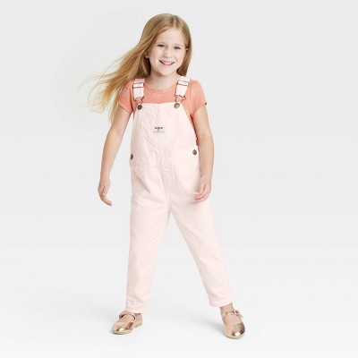 OshKosh B'gosh チェック柄、花柄オーバーオール OshKosh B'gosh チェック柄、花柄オーバーオール
