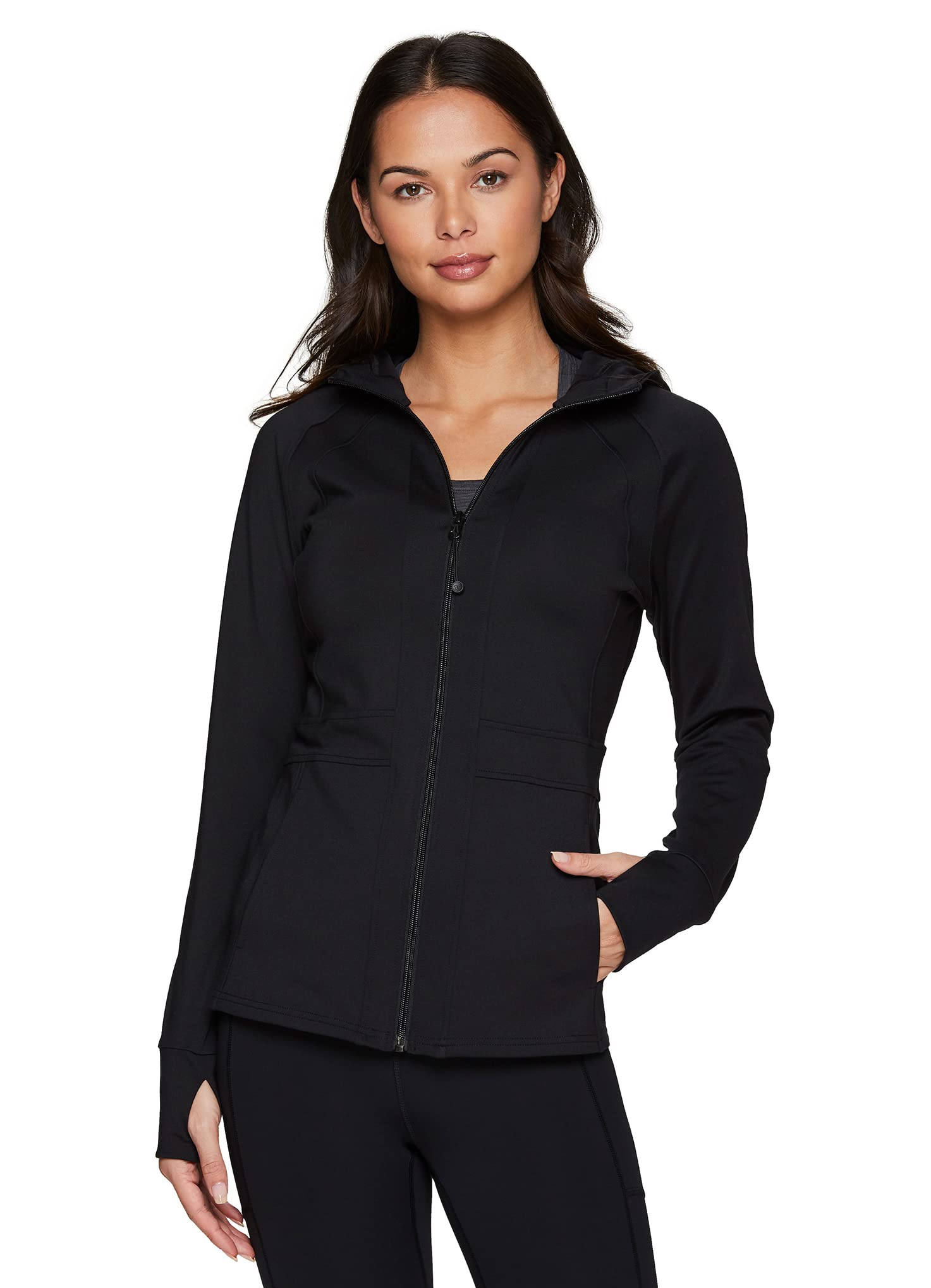 Rbxquilted Zip Up Jacket For Women Lightweight Mock Neck Jacket With Pockets For Hiking Workouts Casual Wear