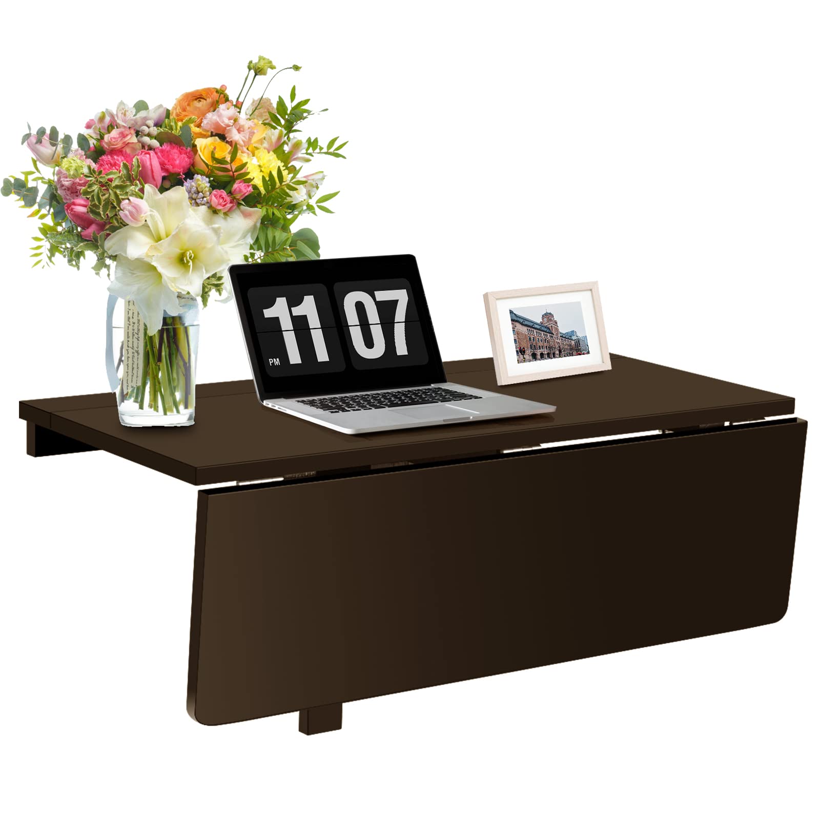 Costway - Brandclub - COSTWAY Wall Mounted Folding Table, 31.5\, image size:1600x1600