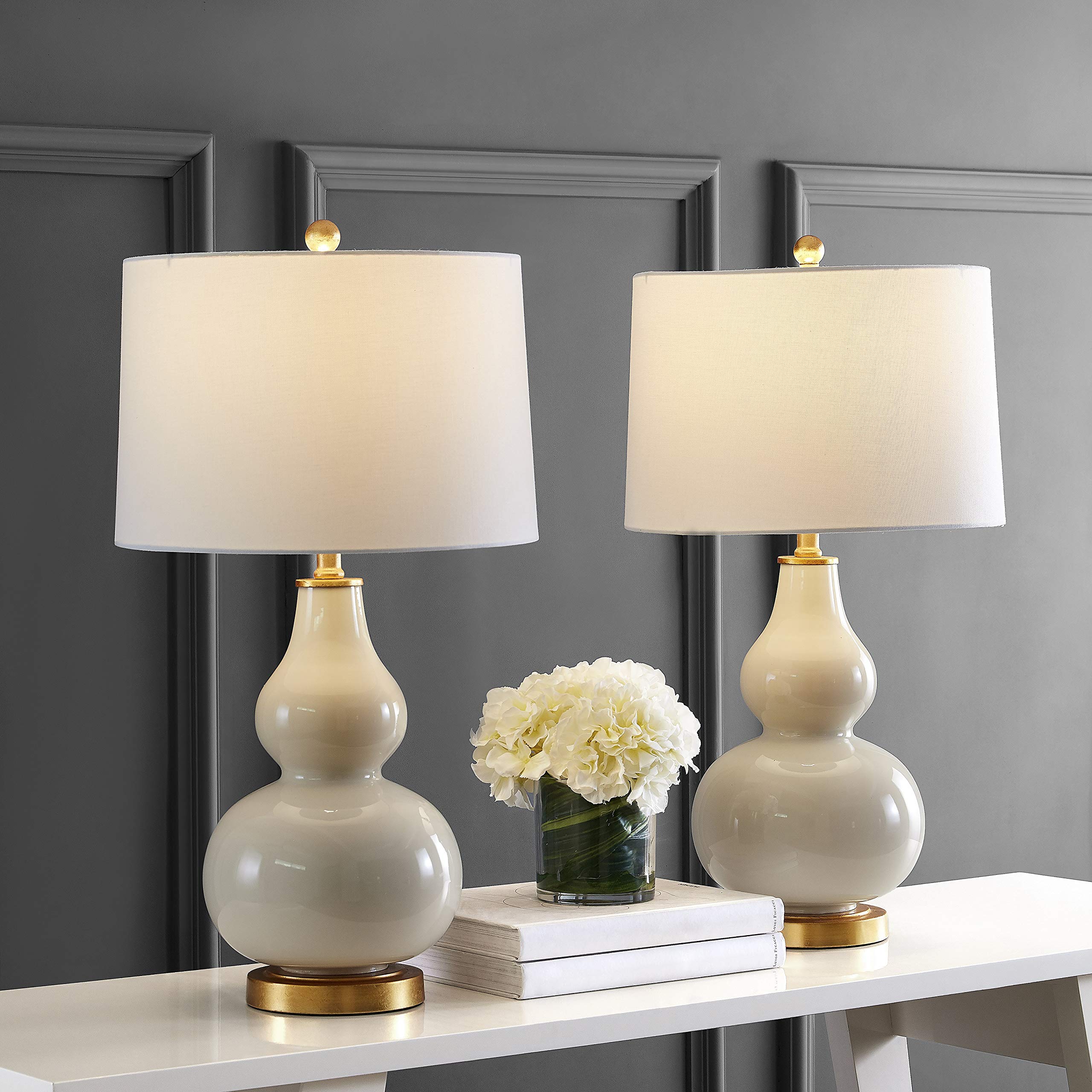 Brandclub - SAFAVIEH Lighting Collection Andino Gold 32-inch Bedroo