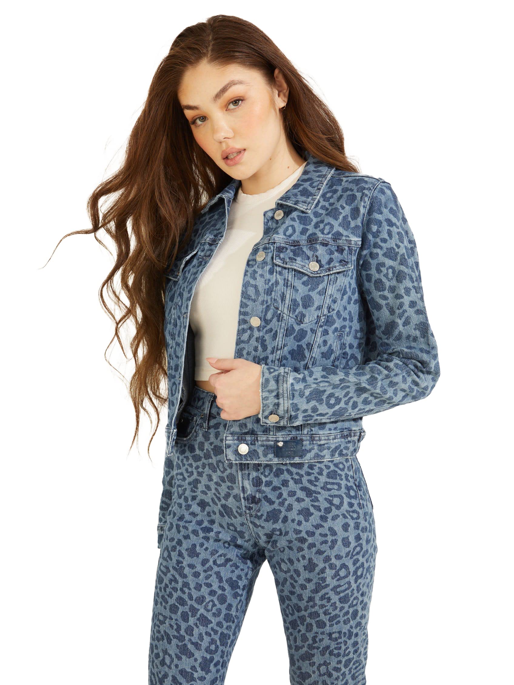 ★GAYEON LEE★ GIGI Wool JacketBrown Check デニムジャケット - 90s ウォッシュドデニムトラッカー