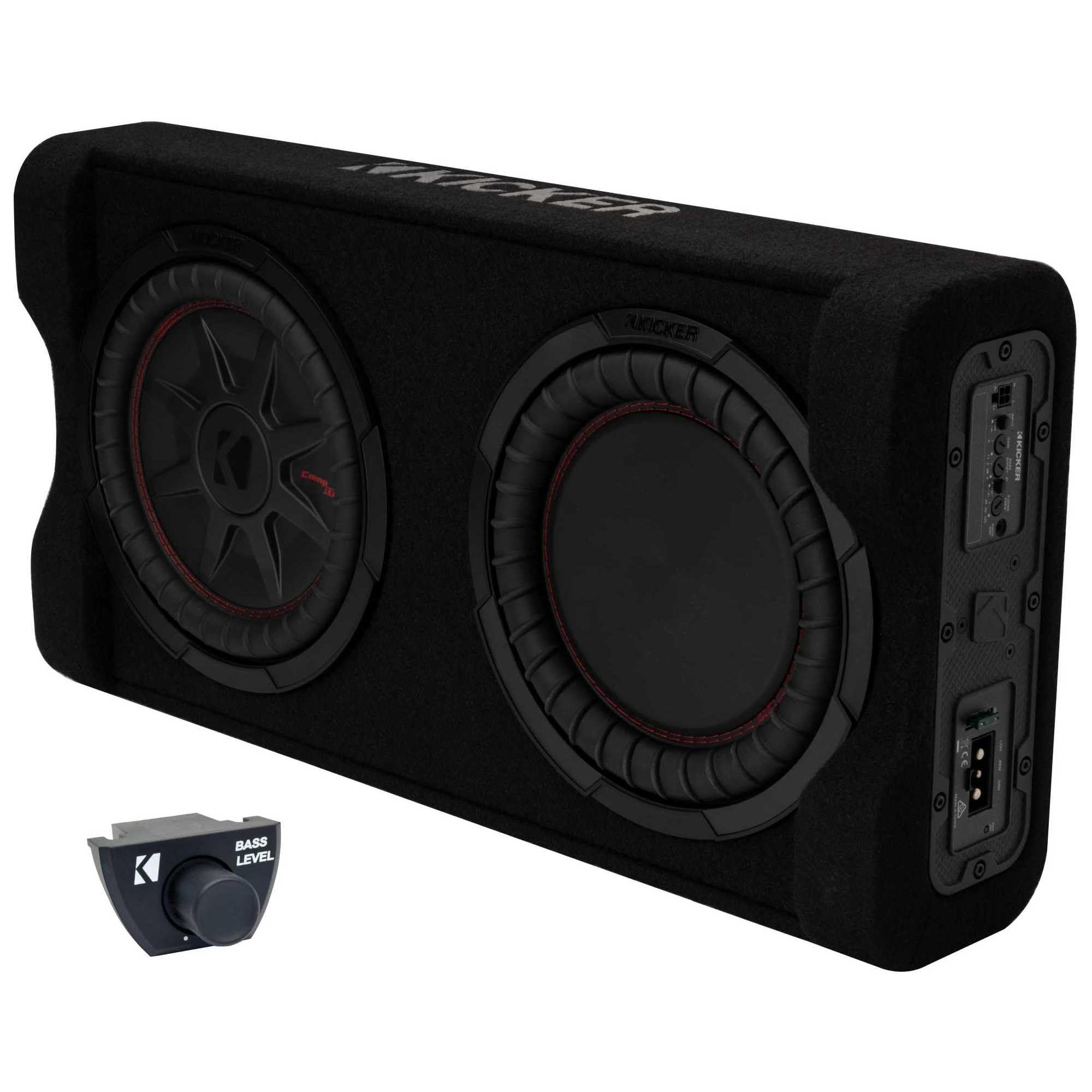 Kicker 48VCVR122 CompVR 12" (30cm) Single Subwoofer In Vented Box