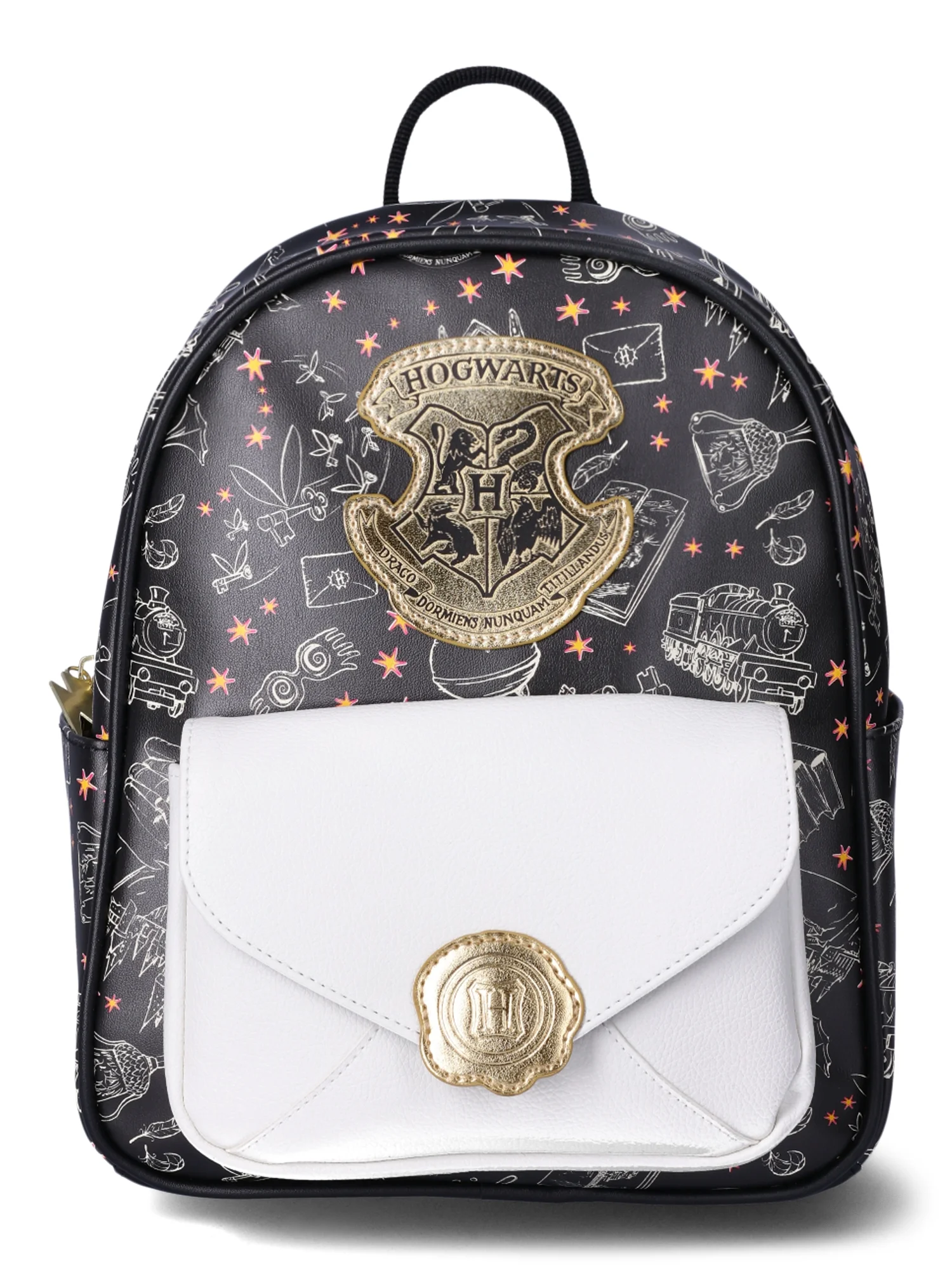 HARRY POTTER ALUMI WITCHCRAFT AND WIZADRY MINI BACKPACK PURSE FAUX LEATHER CREST Harry Potter - Hogwarts Mini Backpack black | Elbenwald main image 4