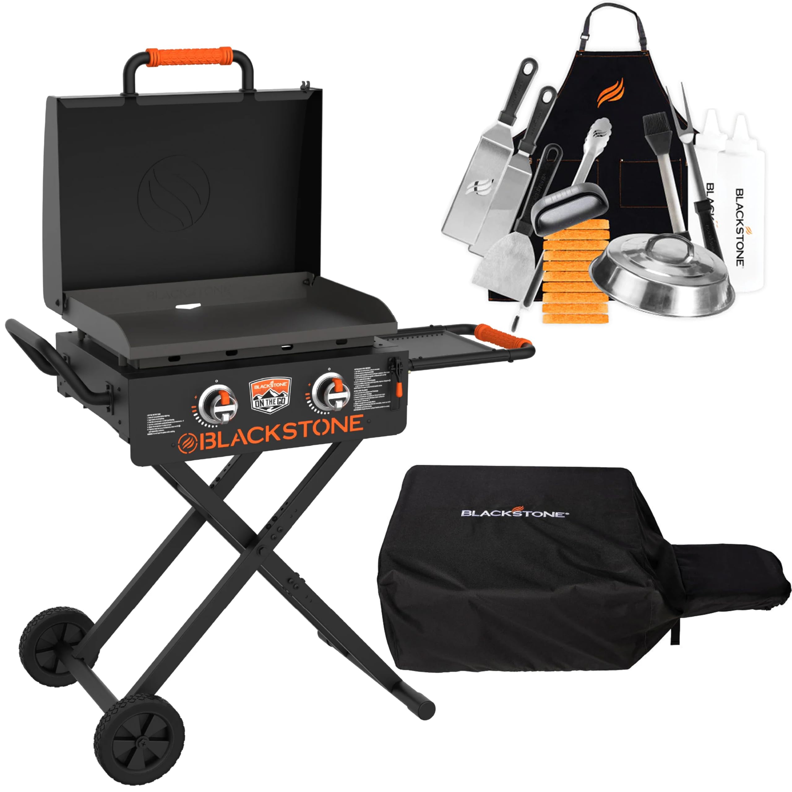 BLACKSTONE ON THE GO グリル Blackstone On The Go Tailgator Grill Griddle Combo with