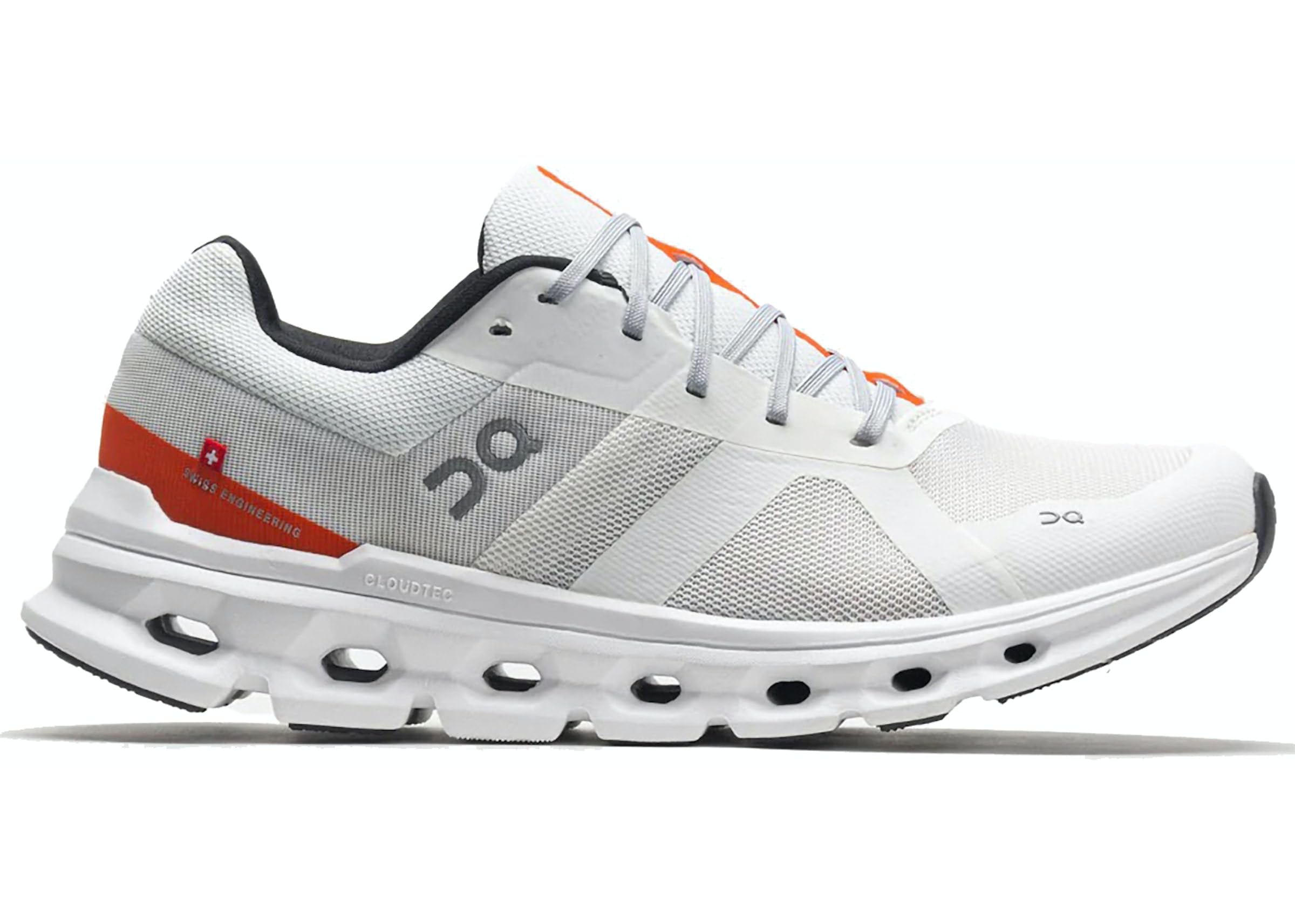 On Cloud X 3 Mens Running Shoes Ivory Flame Lace Up Low Trainer Size 10.5 Amazon.com | On Mens Cloudswift 3 Textile Synthetic Ivory  main image 2