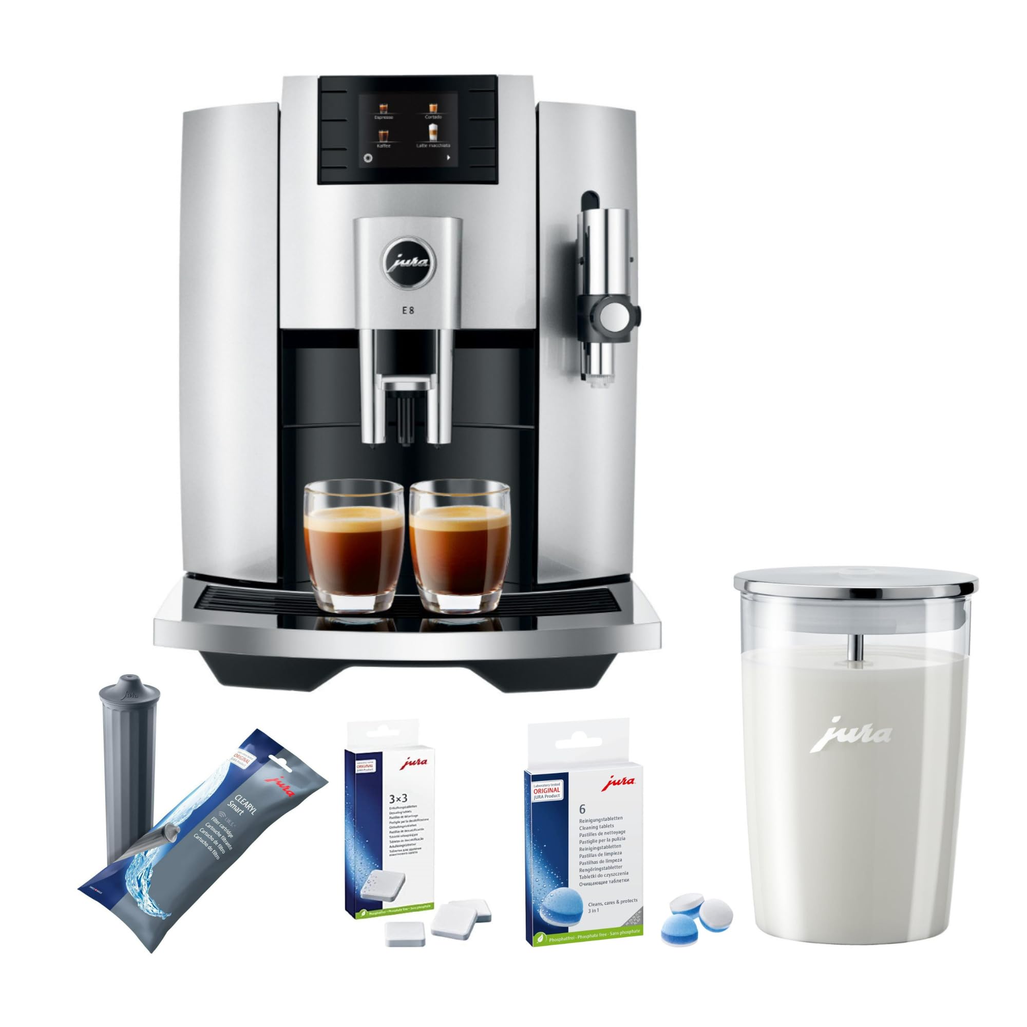 Jura Clearyl Smart Coffee Machine Water Filter Cartridge (Gray) - 2 Pack For Jura Z6