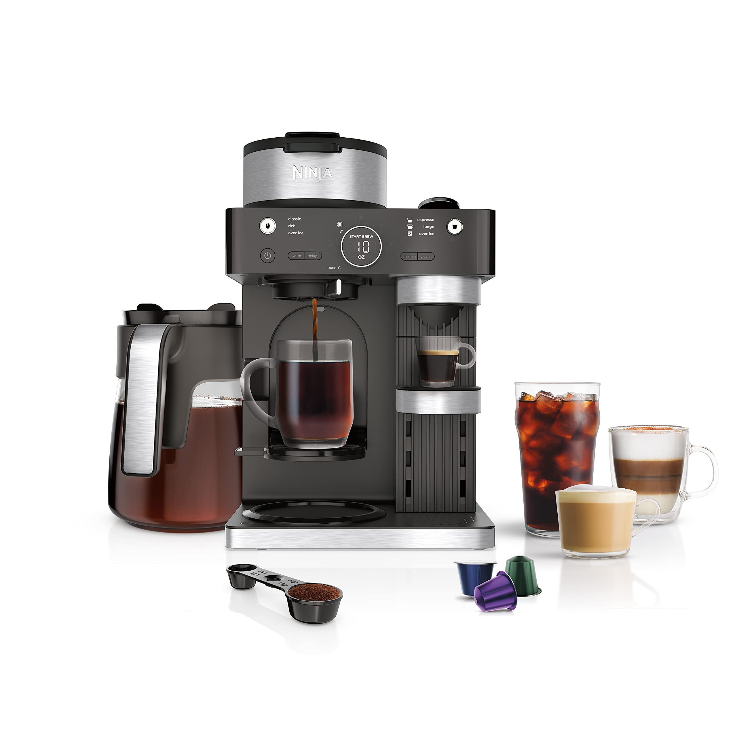 Ninja - Brandclub - Ninja 12c/Single-Serve Espresso &