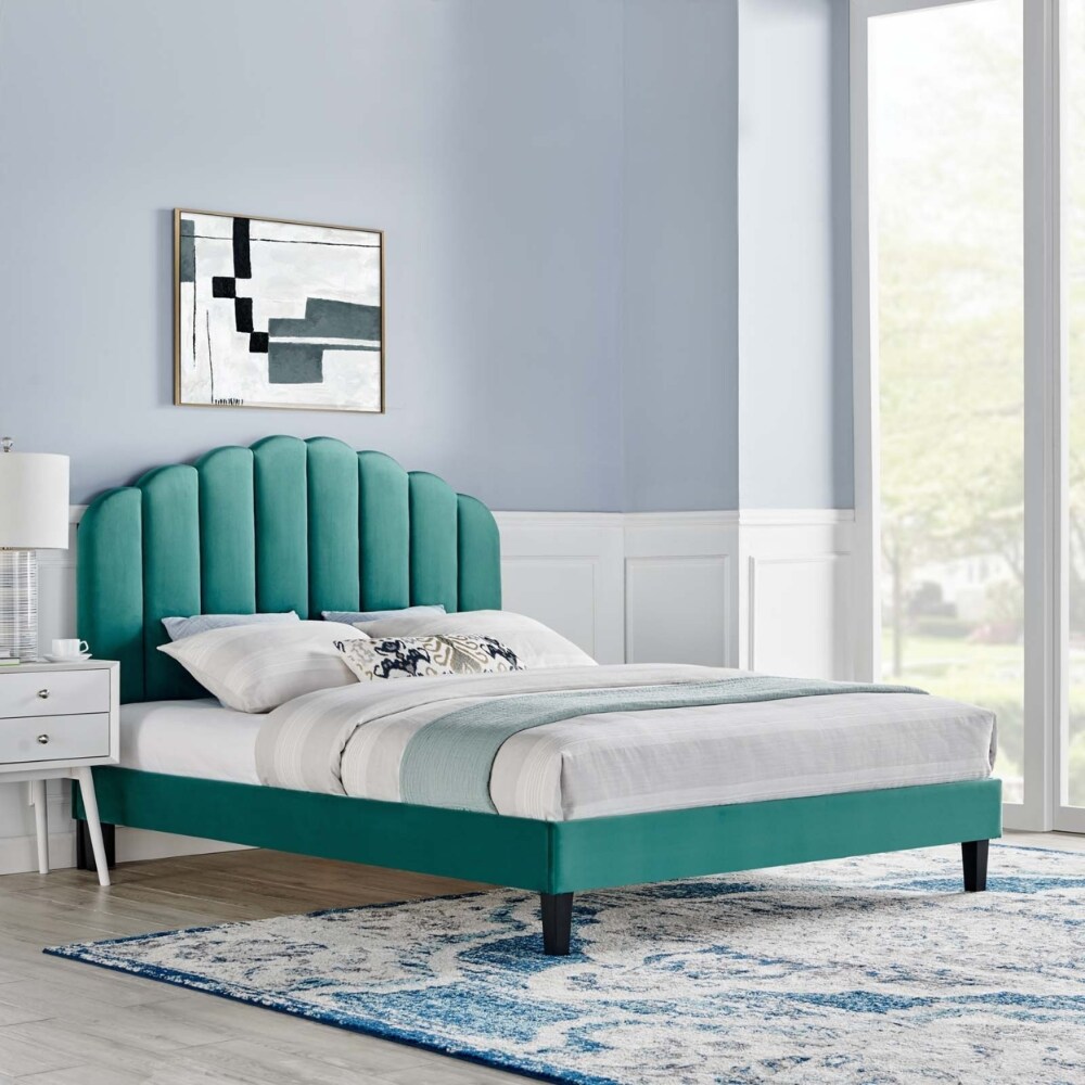 Daisy - Brandclub - Daisy Performance Velvet Twin Platform