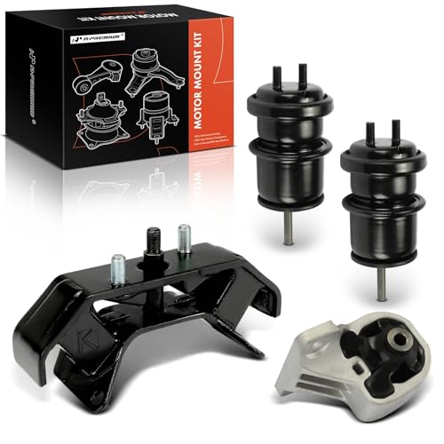 A-Premium Juego De Montaje De Transmisión De Motor De 3 Piezas Compatible Con BMW 535i 2011-2016 535i GT 640i 640i Gran Coupe 740I 740LI 740Li XDrive 3.0L, Transmisión Automática RWD, Repuesto