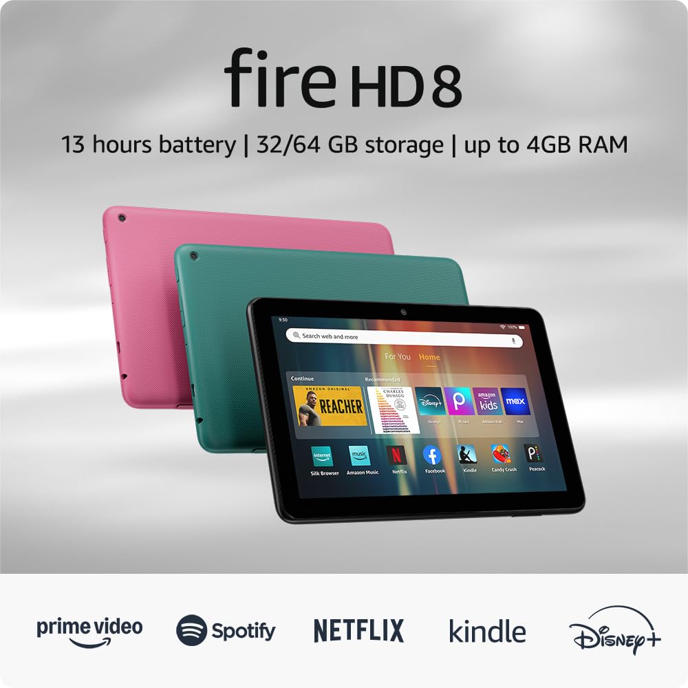 Amazon - Brandclub - Amazon Fire HD 8 tablet (newest model