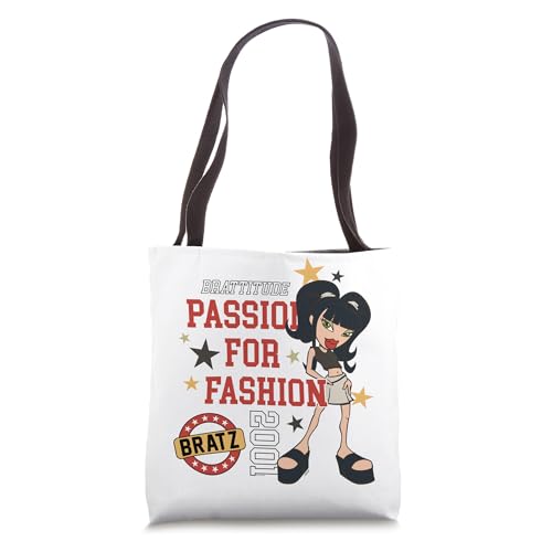 Bratz Merch Bratz Y2K Butterfly Tote Bag Pink Retro Style With