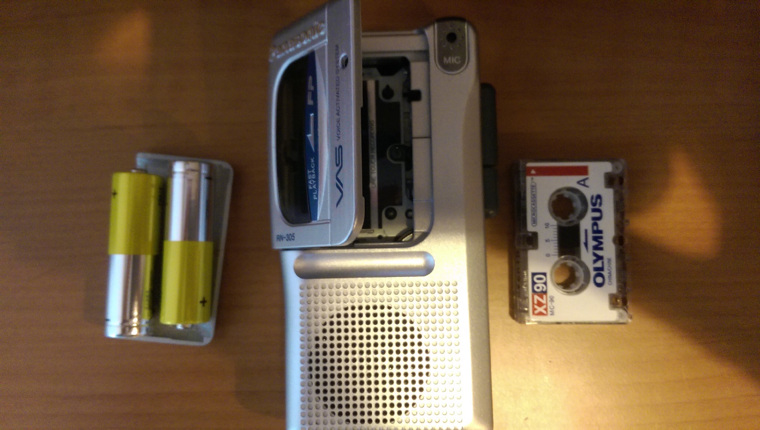 Panasonic マイクロカセットレコーダー　RN-502 Amazon.com: Panasonic RN-502 Micro Cassette Recorder