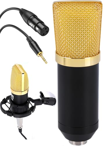 Pyle - Brandclub - Pyle Cardioid Condenser Microphone Kit - 6-Pack Pro  Audio Large Diaphragm Universal Mic with Shock Mount \u0026 XLR Cable, Ideal for  Podcast, Streaming, Recording, and Broadcasting, Easy Set Up, image size:1372x1894