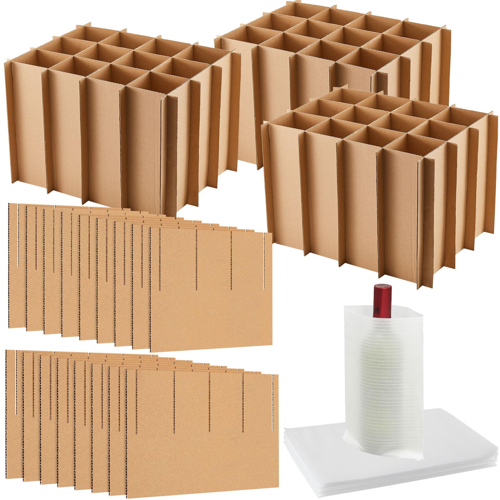 thumbnail image 2 of 25 6x5x4 Cardboard Shipping Boxes Cartons Packing Moving Mailing Box 2 of 4