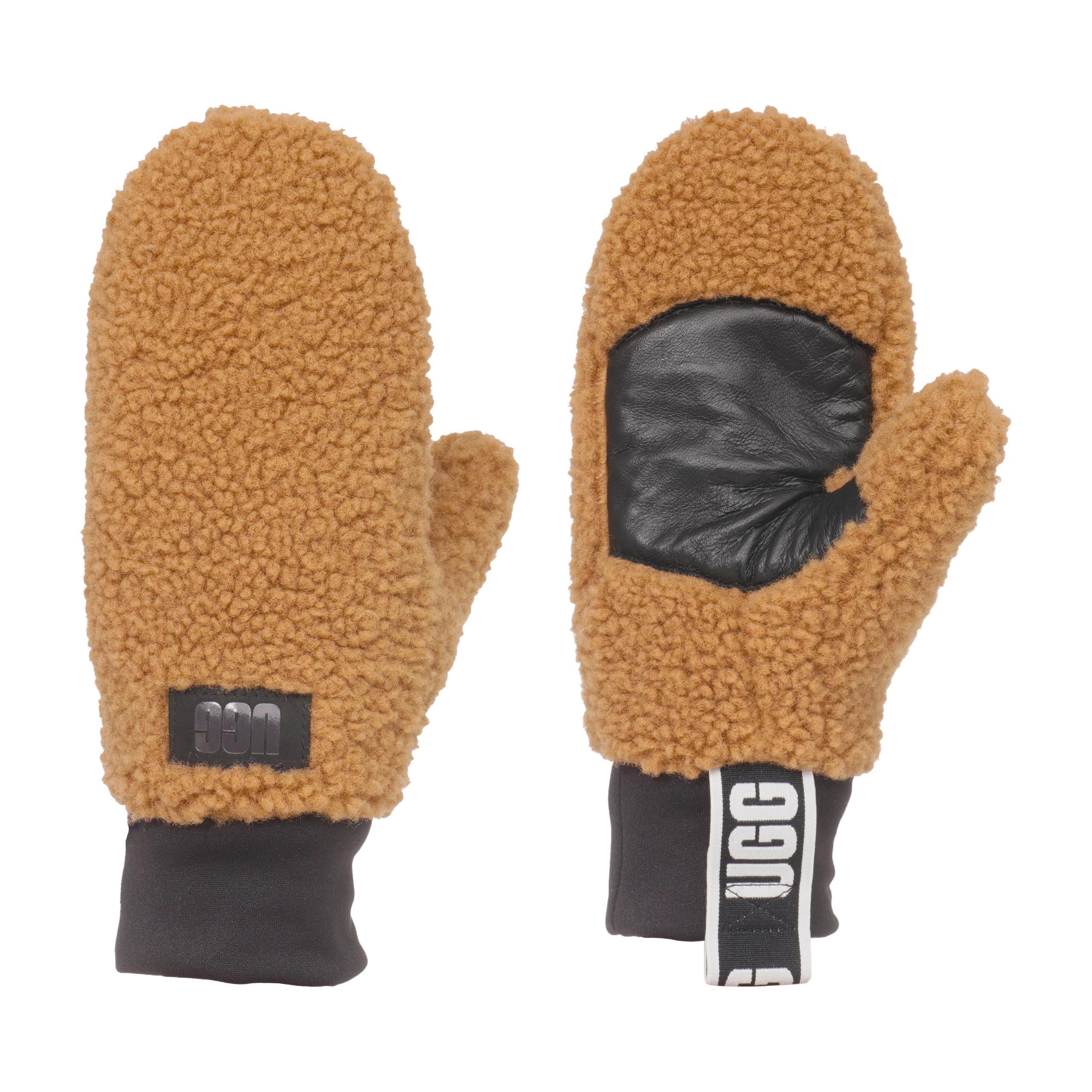 UGG - Brandclub - UGG Women Uggfluff Mitten With Logo Tape