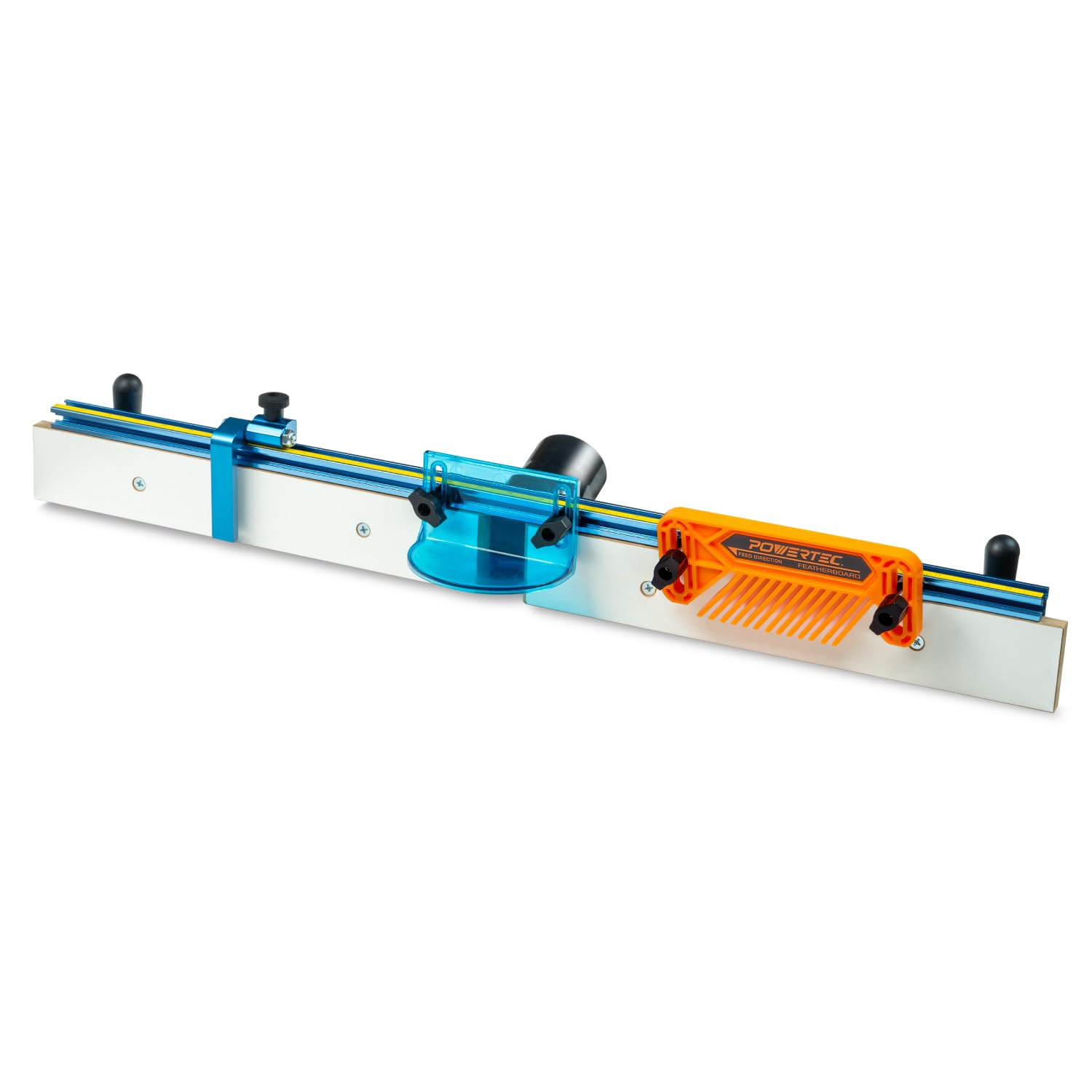 POWERTEC Dual Universal Featherboards For Multi-Functional Woodworking...