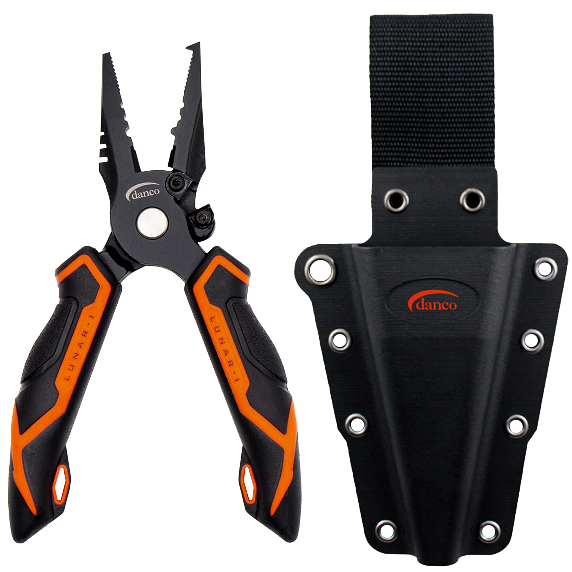 Danco Pro Stainless Steel Pliers - 7.5 Inch Forged 304 With Replaceable Cutters - View #2