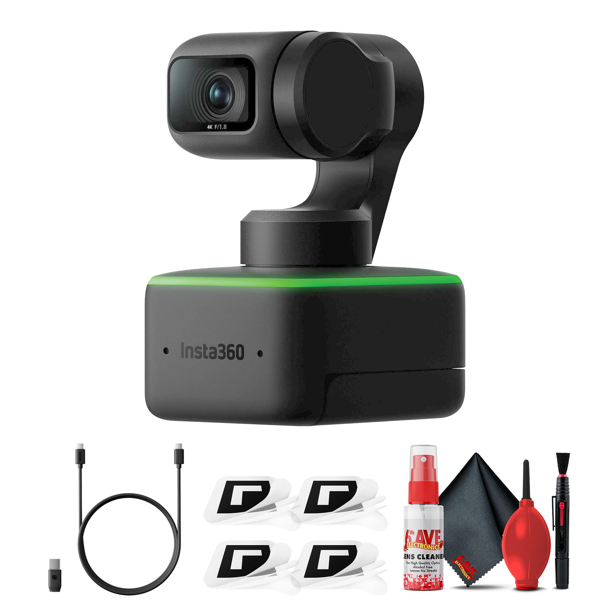 taktak　Insta360 Link Amazon.com: Insta360 Link 2C Tripod Bundle - 4K Webcam for PC/Mac