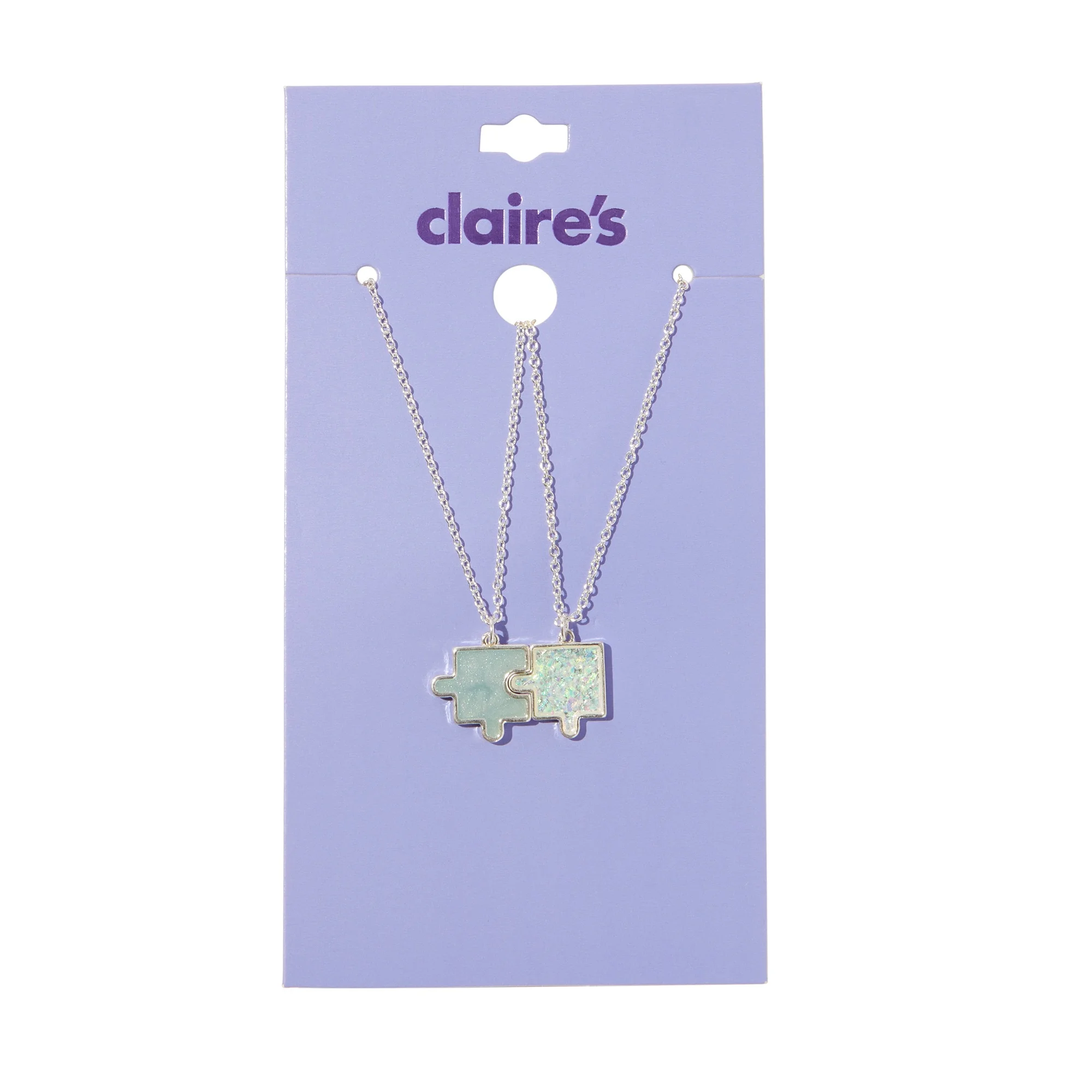 Clous d'oreilles avec strass 3 mm aux designs variés bleus - Lot de 9 | Claire's