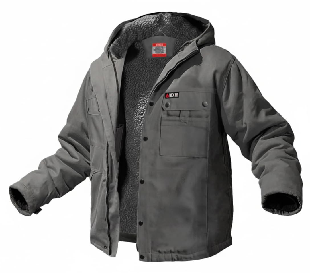 Knox - Brandclub - Knox NEXFR Heavy Duty FR Sherpa Jacket Men