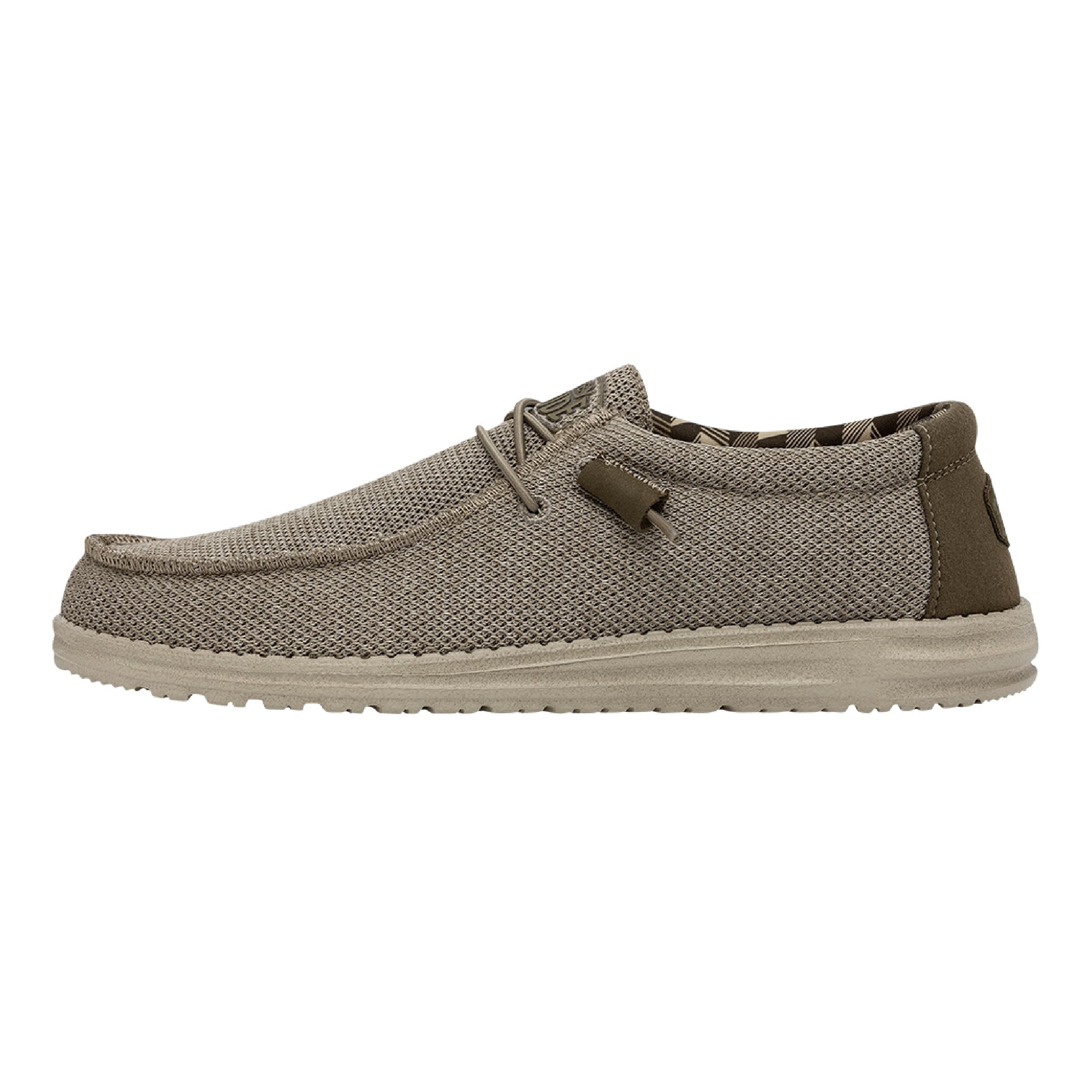 Hey Dude Wally Sox Beige Knit Slip On Comfort Shoes Lightweight
Loafers Size 9 Hey Dude Wally Sox Mens Sz 9 Beige Brown Slip-on Casual  main image 2