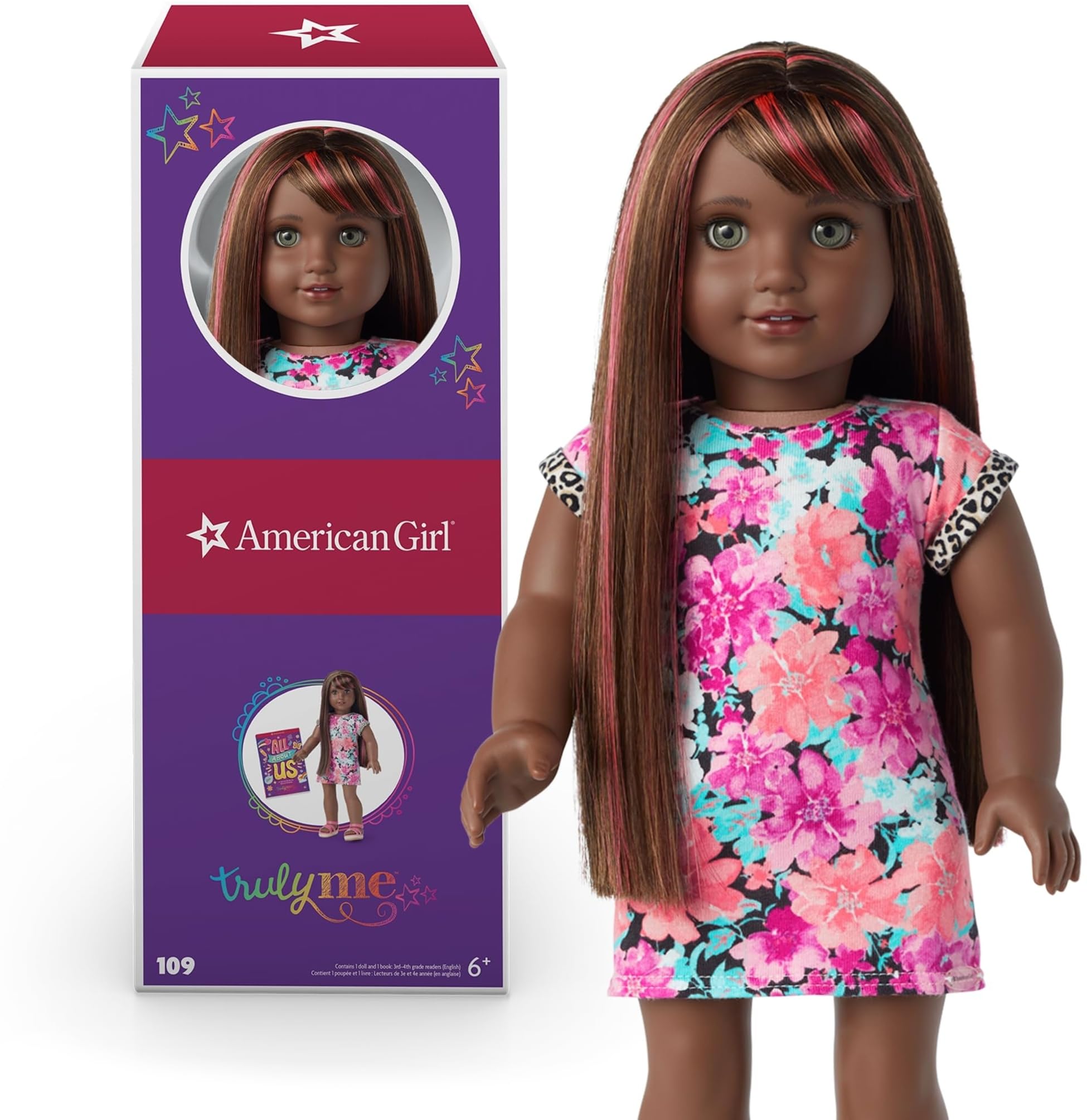 Aerican Girl, Truly E 18-inch Doll #131 With Brown Eyes, Straight - View #5