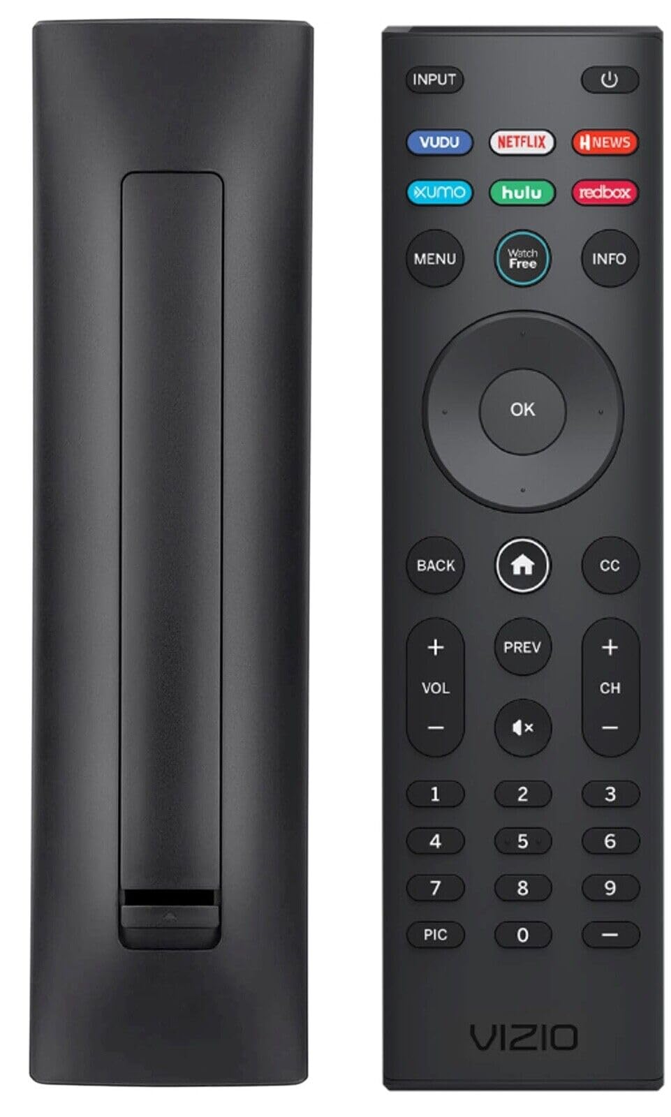 Vizio Tv Remote With Keyboard VIZIO XRT302 Smart QWERTY Keyboard Remote Control - New, For E & M-Series TVs New Dual Side Keyboard Remote For Vizio - Foto 3