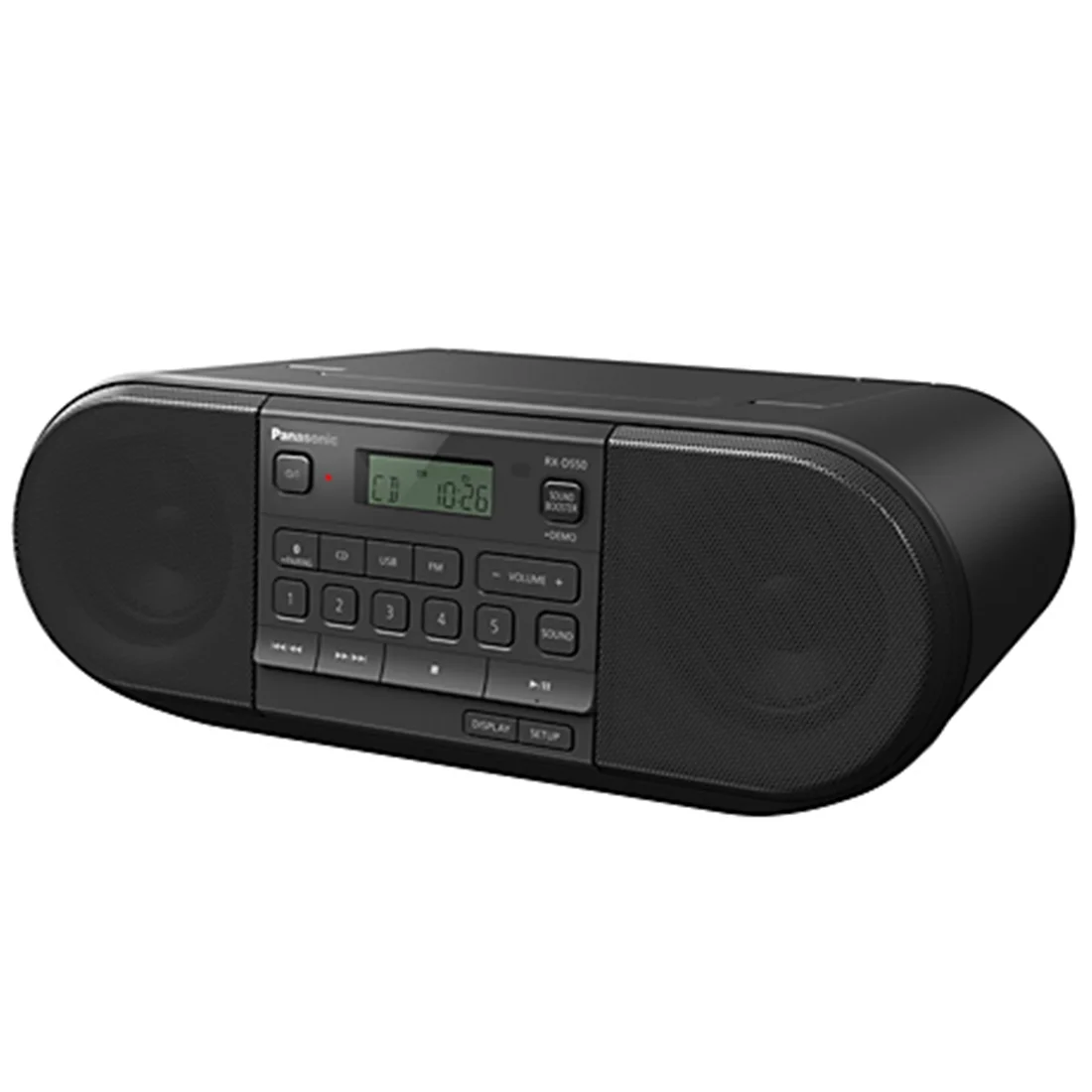 （中古）Panasonic FP8 ブラック Panasonic - Brandclub - Panasonic RX-D550 Boombox - High