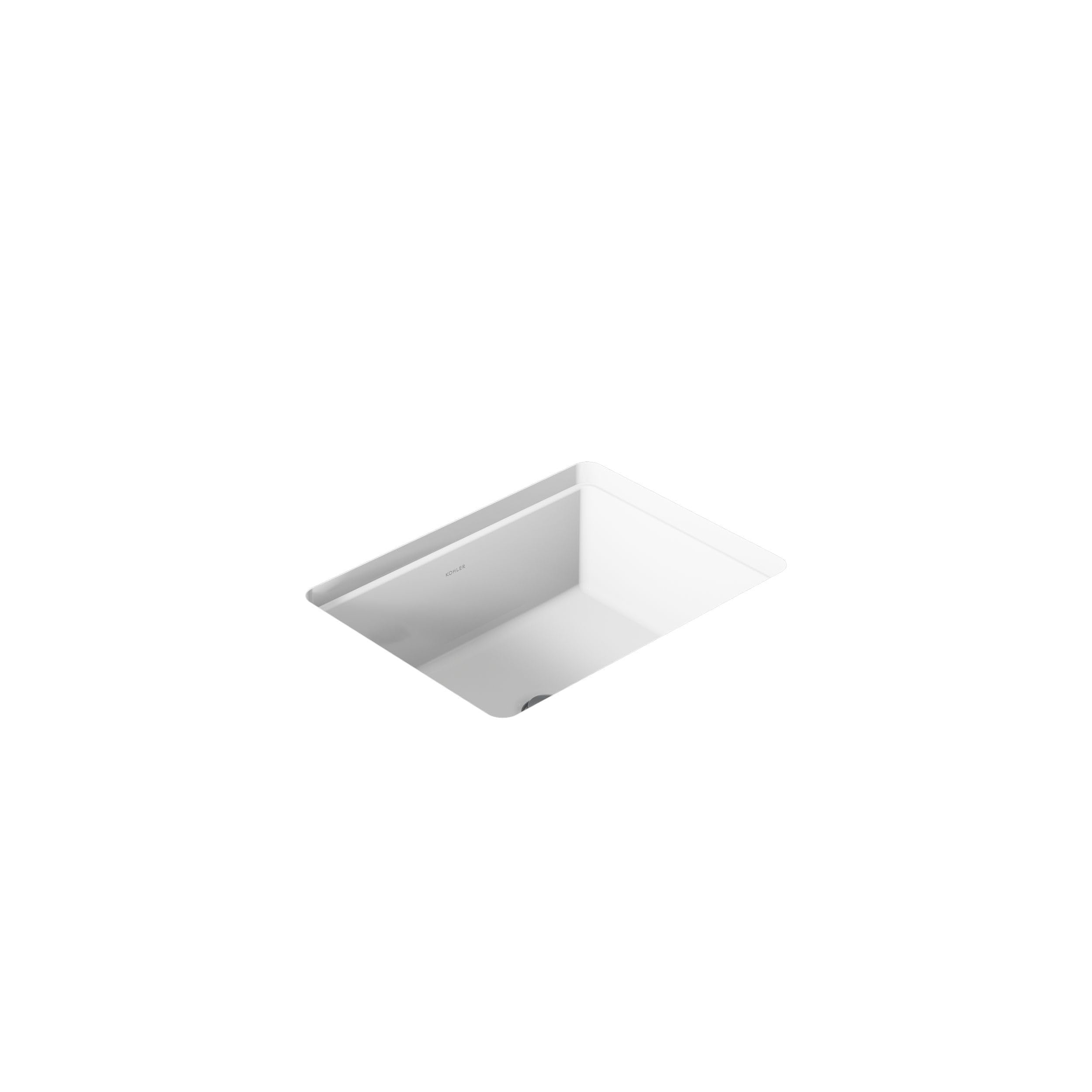 Kohler - Brandclub - KOHLER 20000-0 Caxton Rectangle Undermount