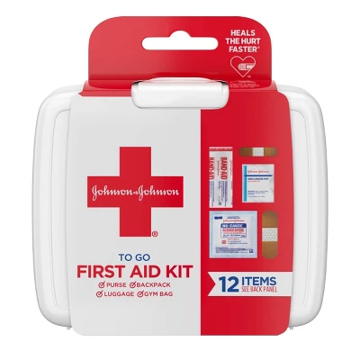 JOHNSON&JOHNSON FIRST AID缶ジョンソンエンドジョンソン Amazon.com: Johnson & Johnson First First Aid Kit Travel