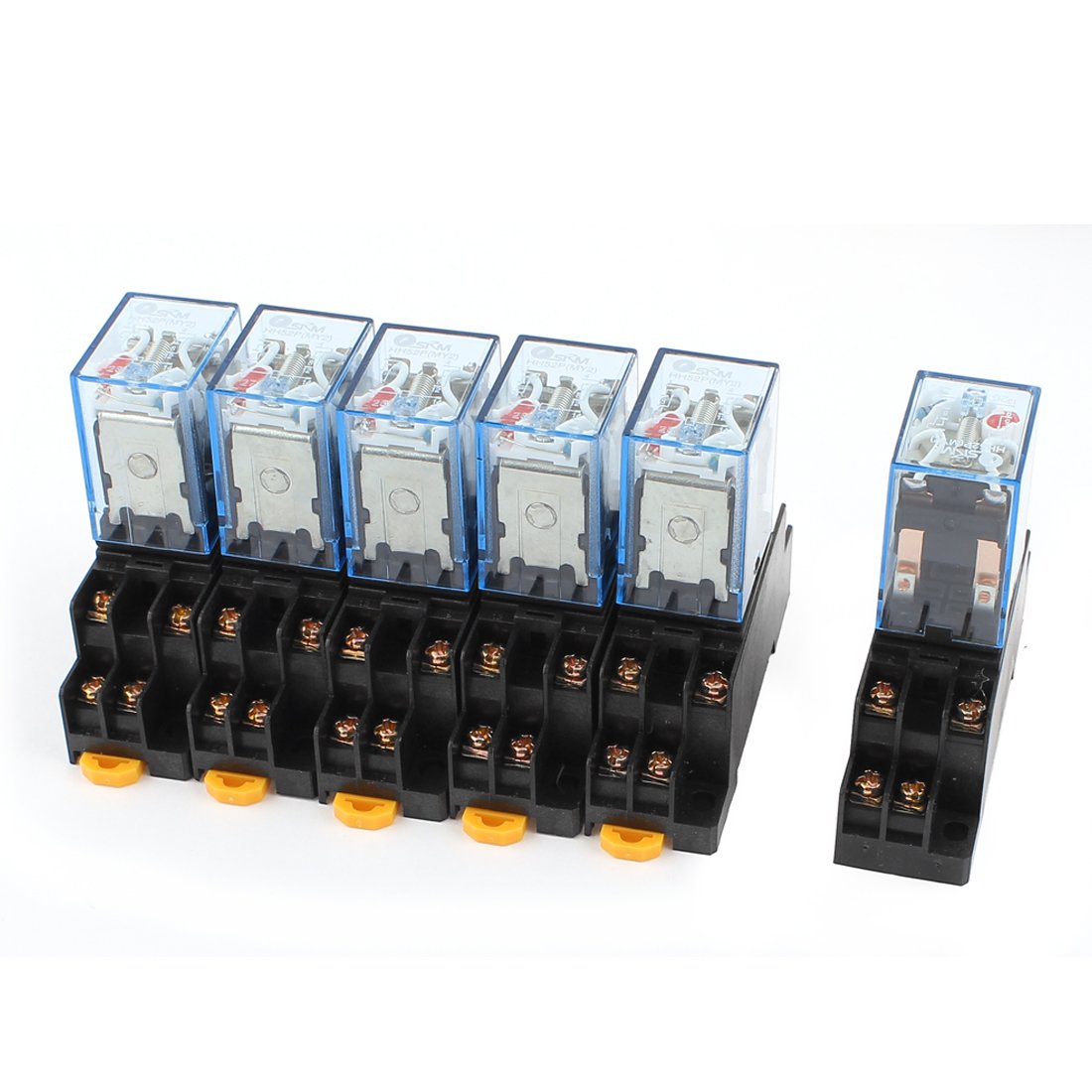 1* H3Y-2 AC221* H30V DC24V 60s Power-on Delay Timer Relay 8 Pins 2 Normally Open