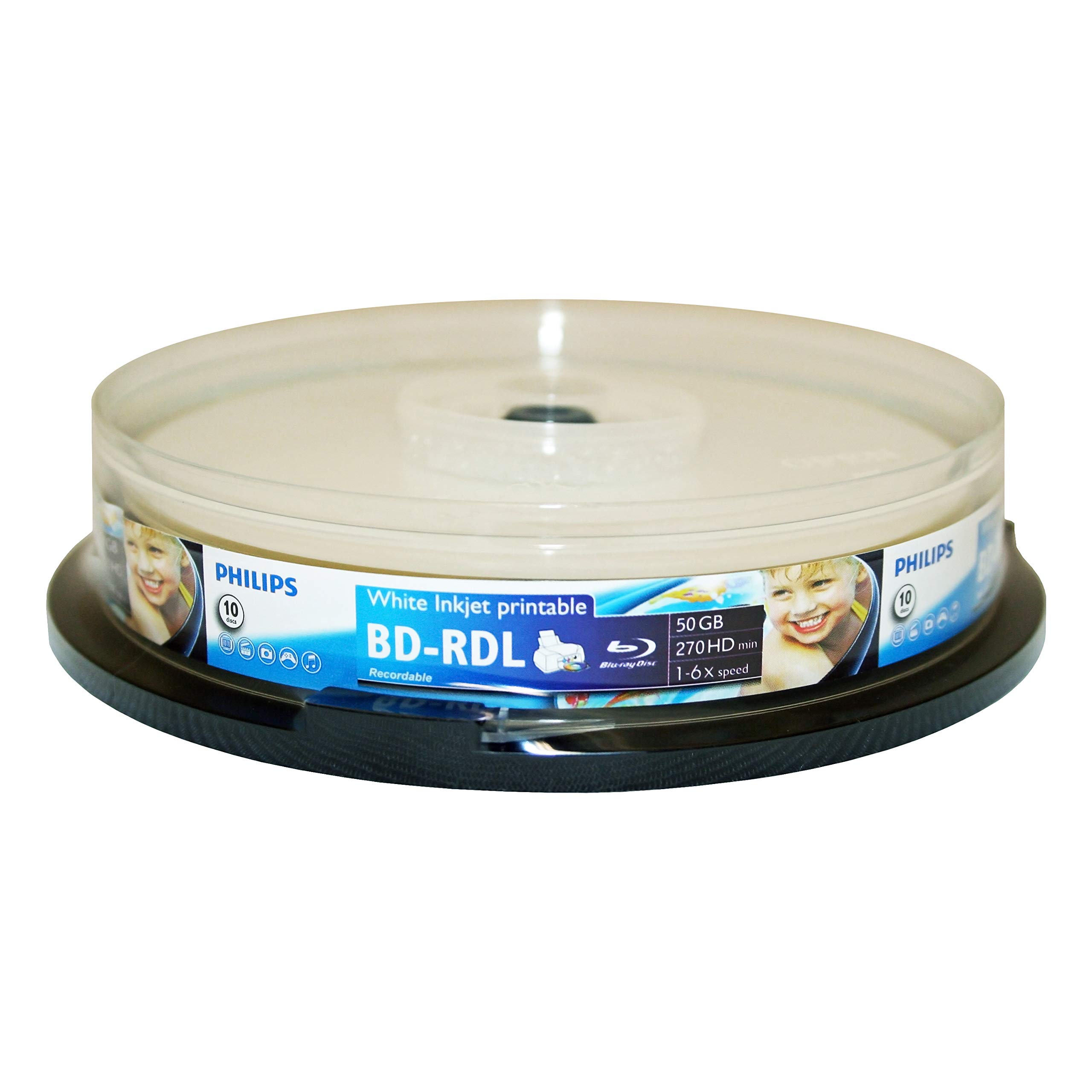 CD-R Philips 90 Minuti - 800 MB - Confezione Da 25 Pezzi - Per Backup E Archiviazione