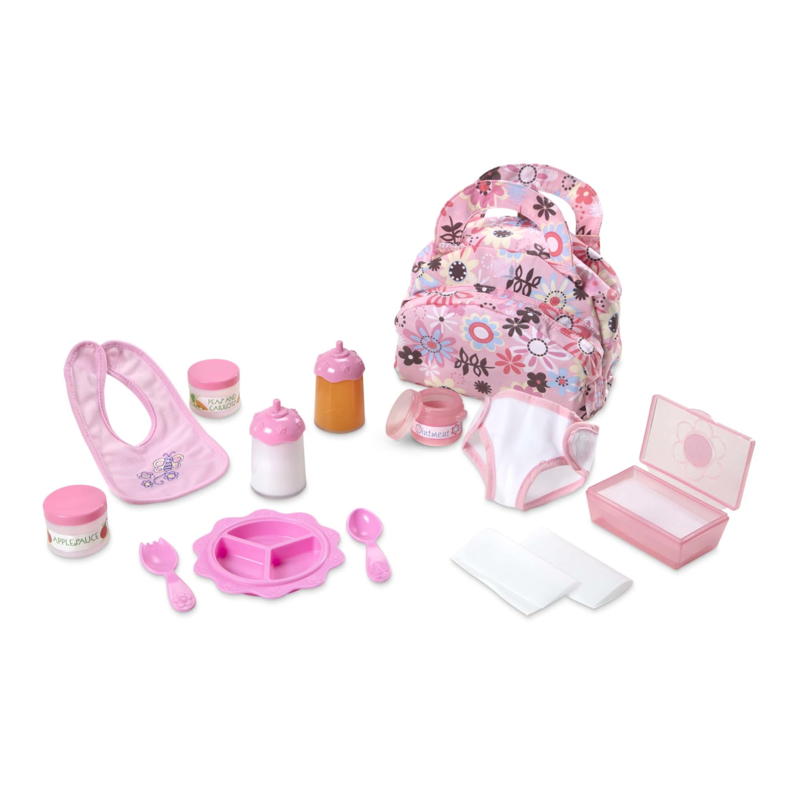 Hape Dollhouse Furniture Mine To Love Deluxe Baby Care Play Set