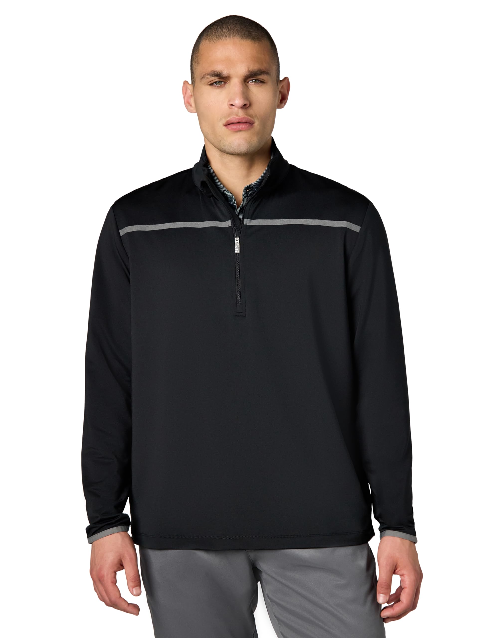 メンズウェア callaway clubhaus mockneck shirts LL Top callaway mock turtleneck golf shirts Outlet
