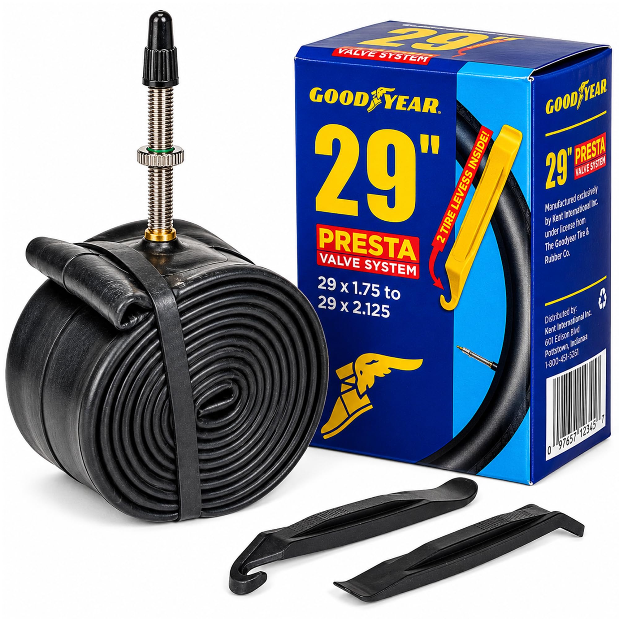 Goodyear 20" Bike Tubes (2 Pack) | Fits 20 X 1.75 To 2.125 Inch Tires, Heavy Duty 10 thumbnail image
