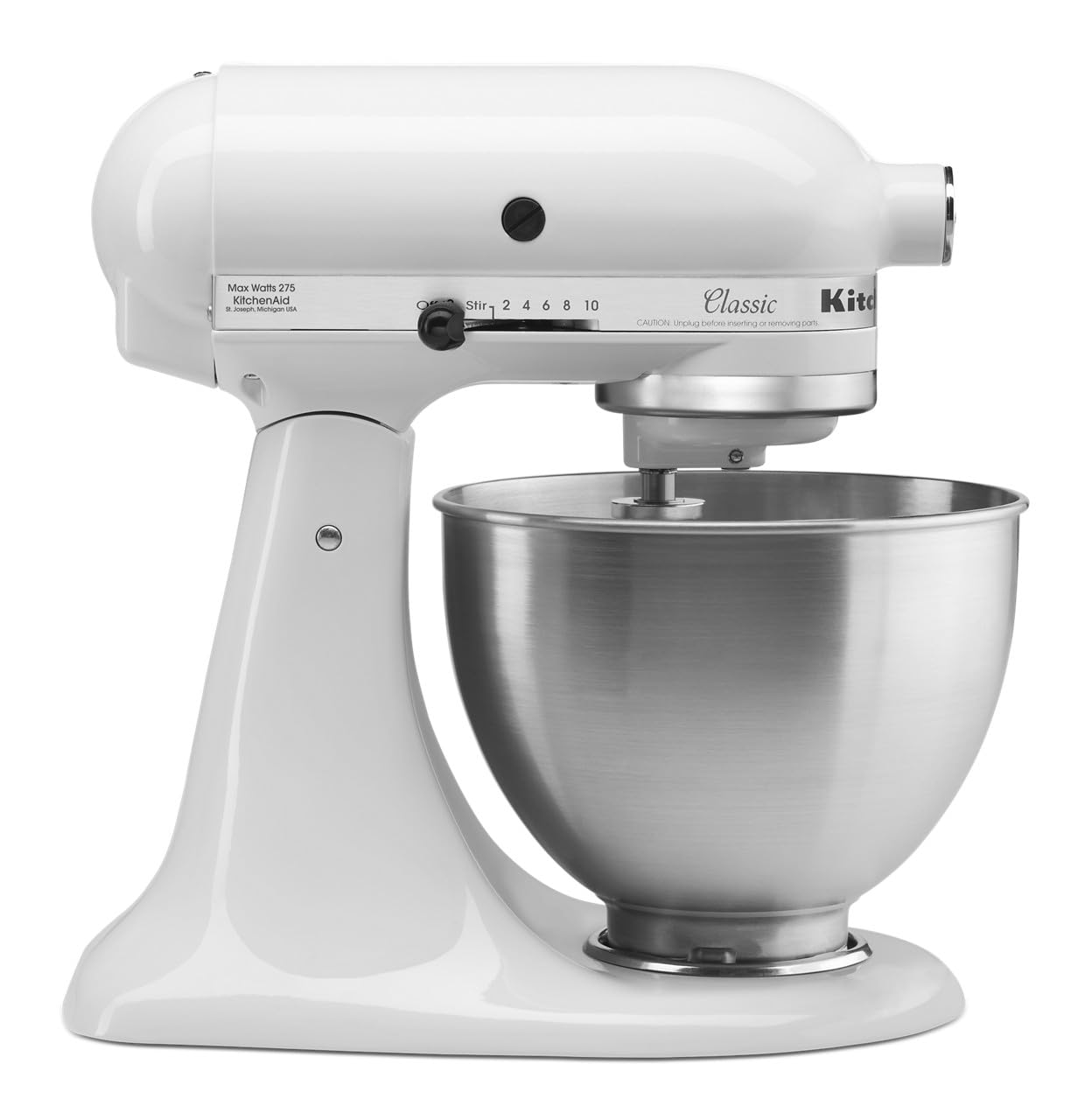 KitchenAid K455S クリーム色 ミキサー Mr. Mixer Upgraded KitchenAid Classic (K45SSWH) 5 Quart