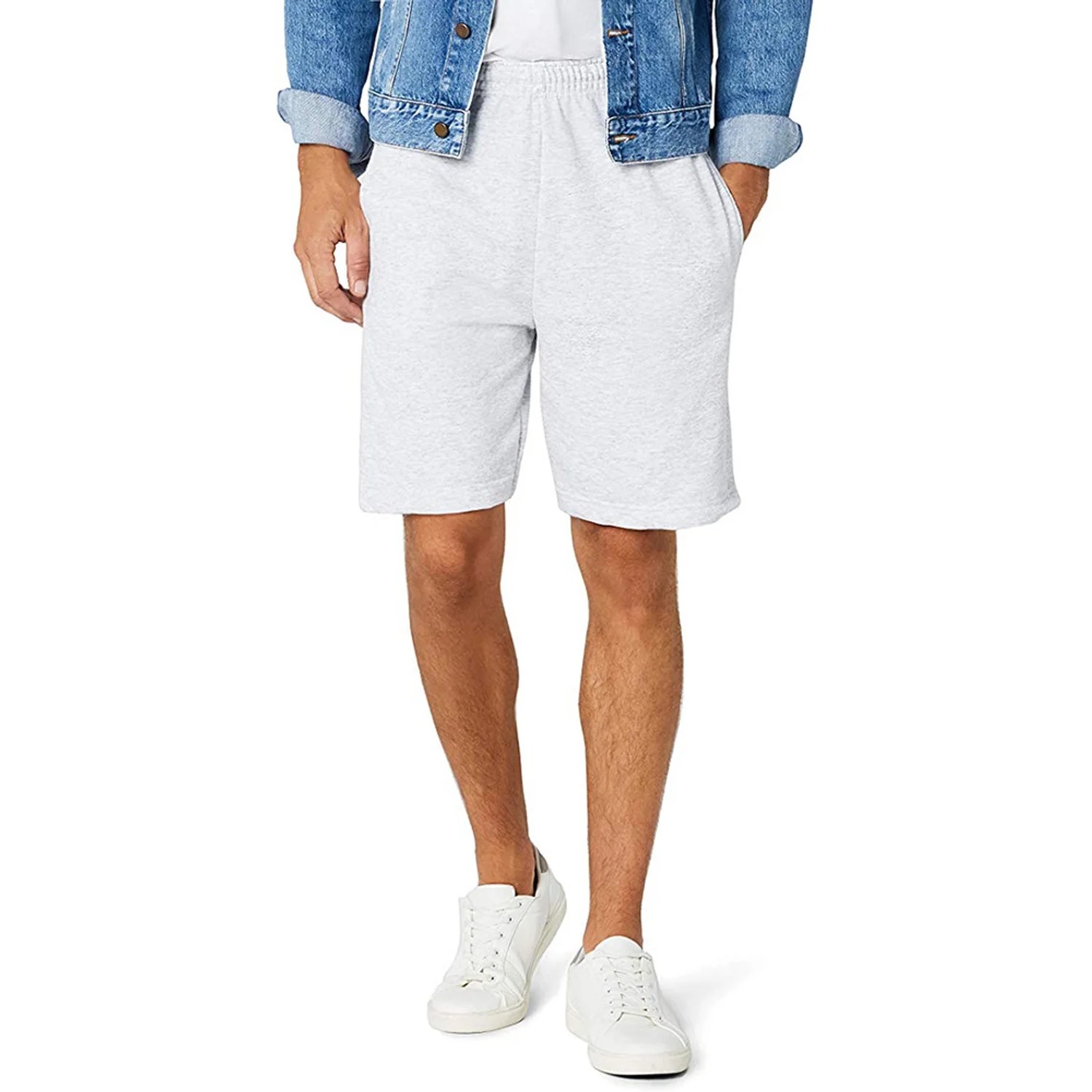 Gym Shorts Men Fruit Of The Loom Men's Cotton Blend Shorts