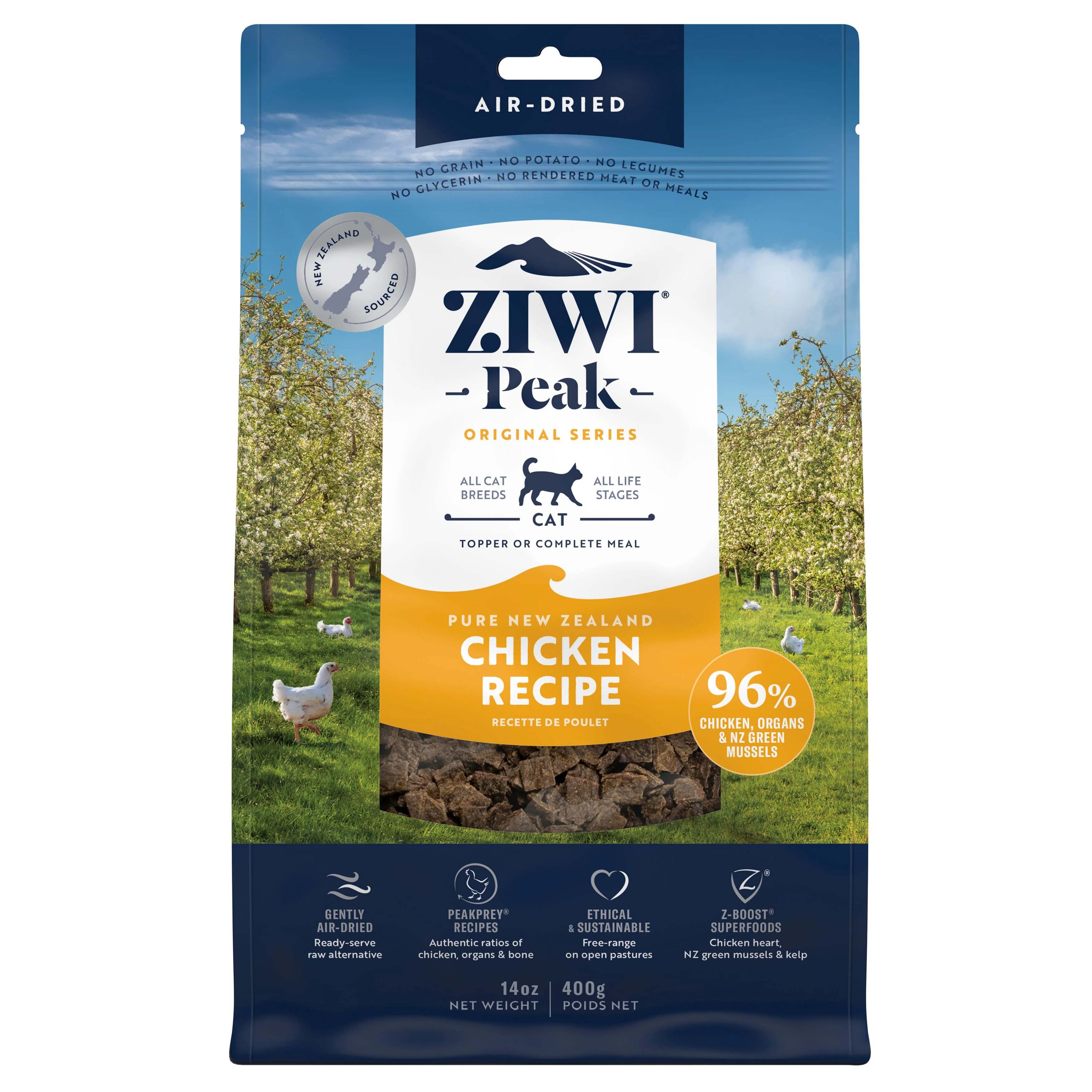 Ziwi - Brandclub - ZIWI Peak Chicken Recipe Air-Dried Cat Food